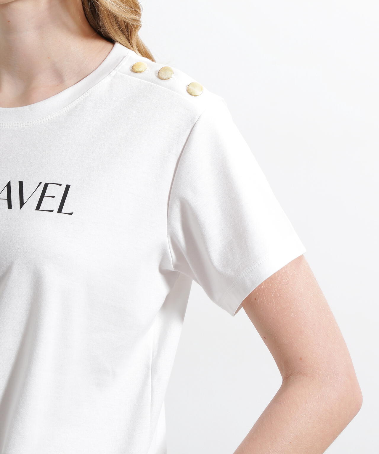 “TO TRAVEL”　ロゴＴシャツ