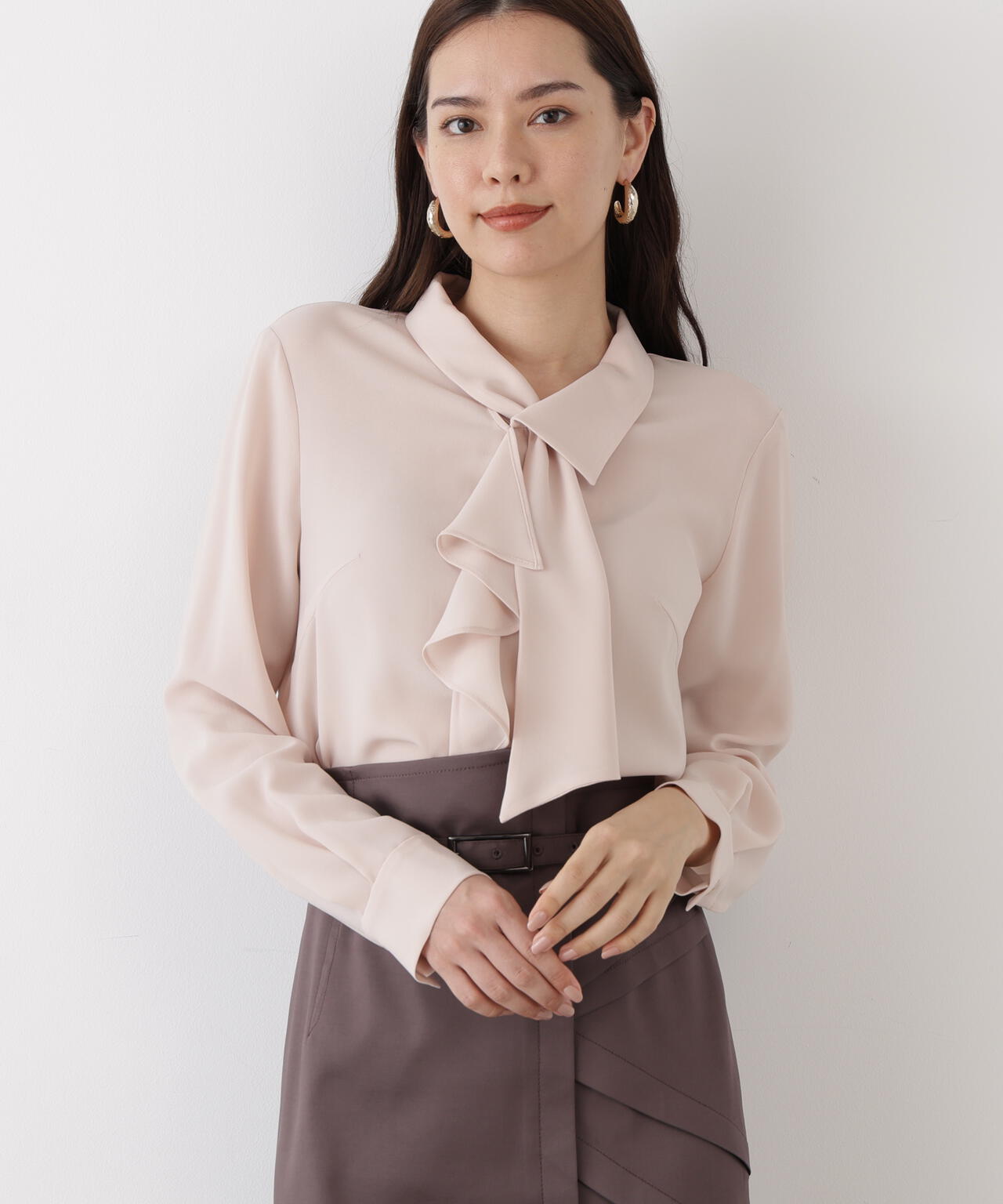 ラッフルボウタイブラウス | PINKY&DIANNE（ピンキー&ダイアン