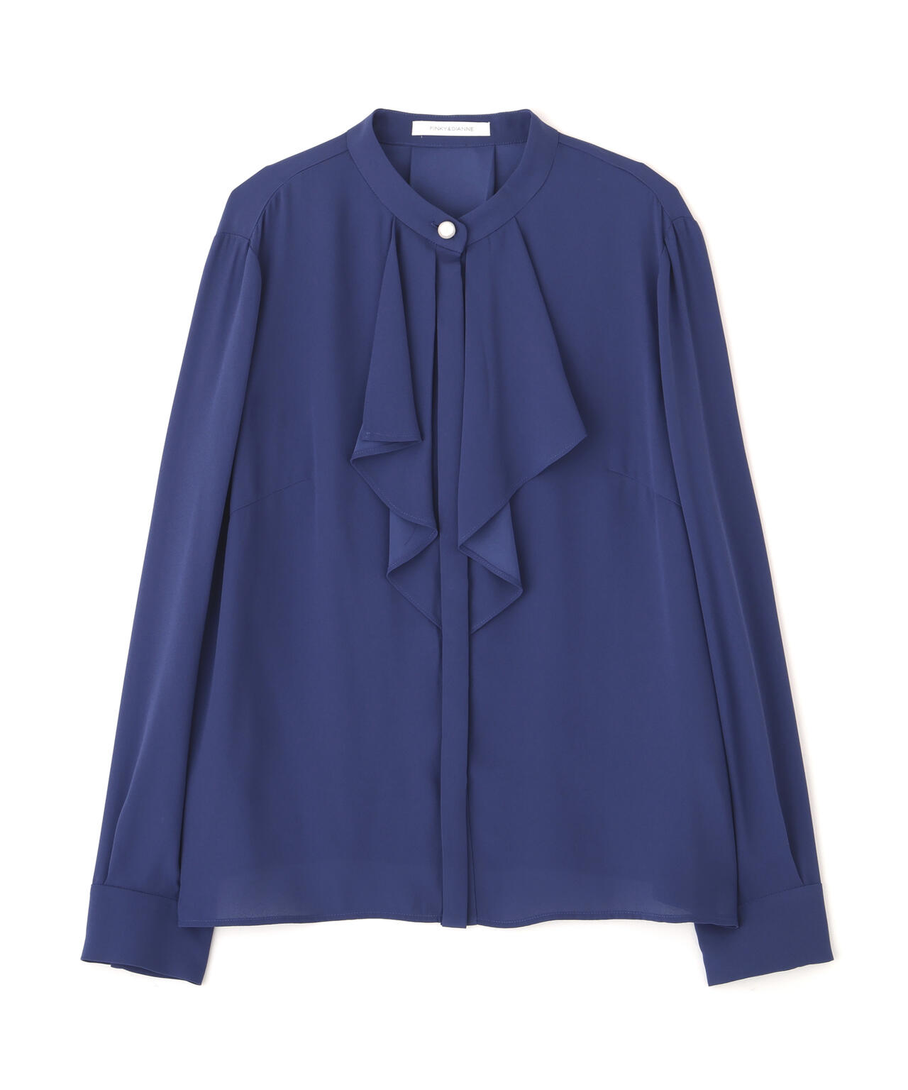 ピンキー＆ダイアン（PINKY&DIANNE）/◆フロントラッフルパール釦ブラウス フロントラッフルパール釦ブラウス | PINKY&DIANNE（ピンキー&ダイアン