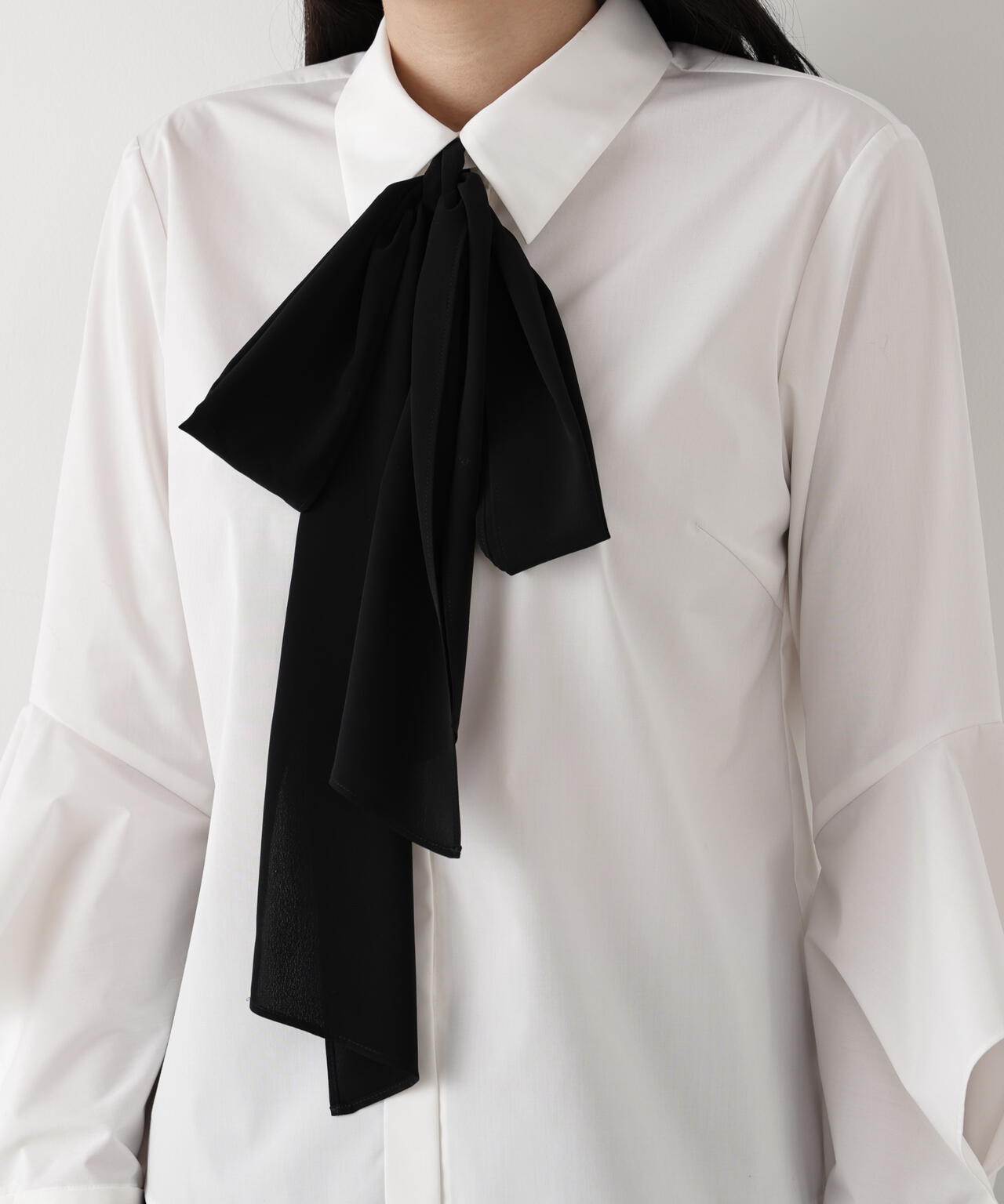 ラッフルスリーブリボンブラウス | PINKY&DIANNE（ピンキー&ダイアン