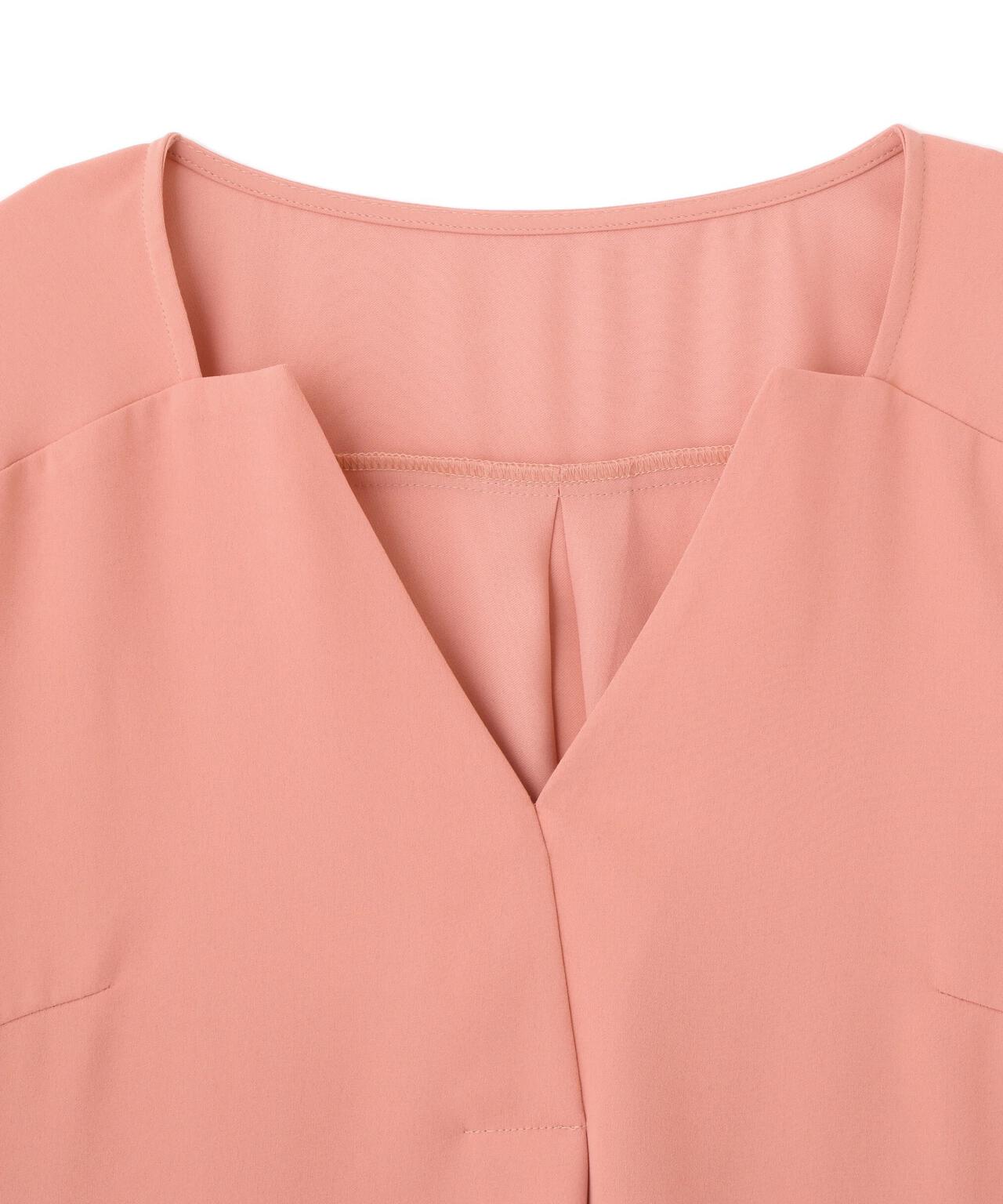 ☆PINKY&DIANNE☆2024タイ付きブラウス吸水速乾ストレッチ38ピンク PINKY&DIANNE - 【大人百花コラボ】 タイ付きシャツ (ピンク