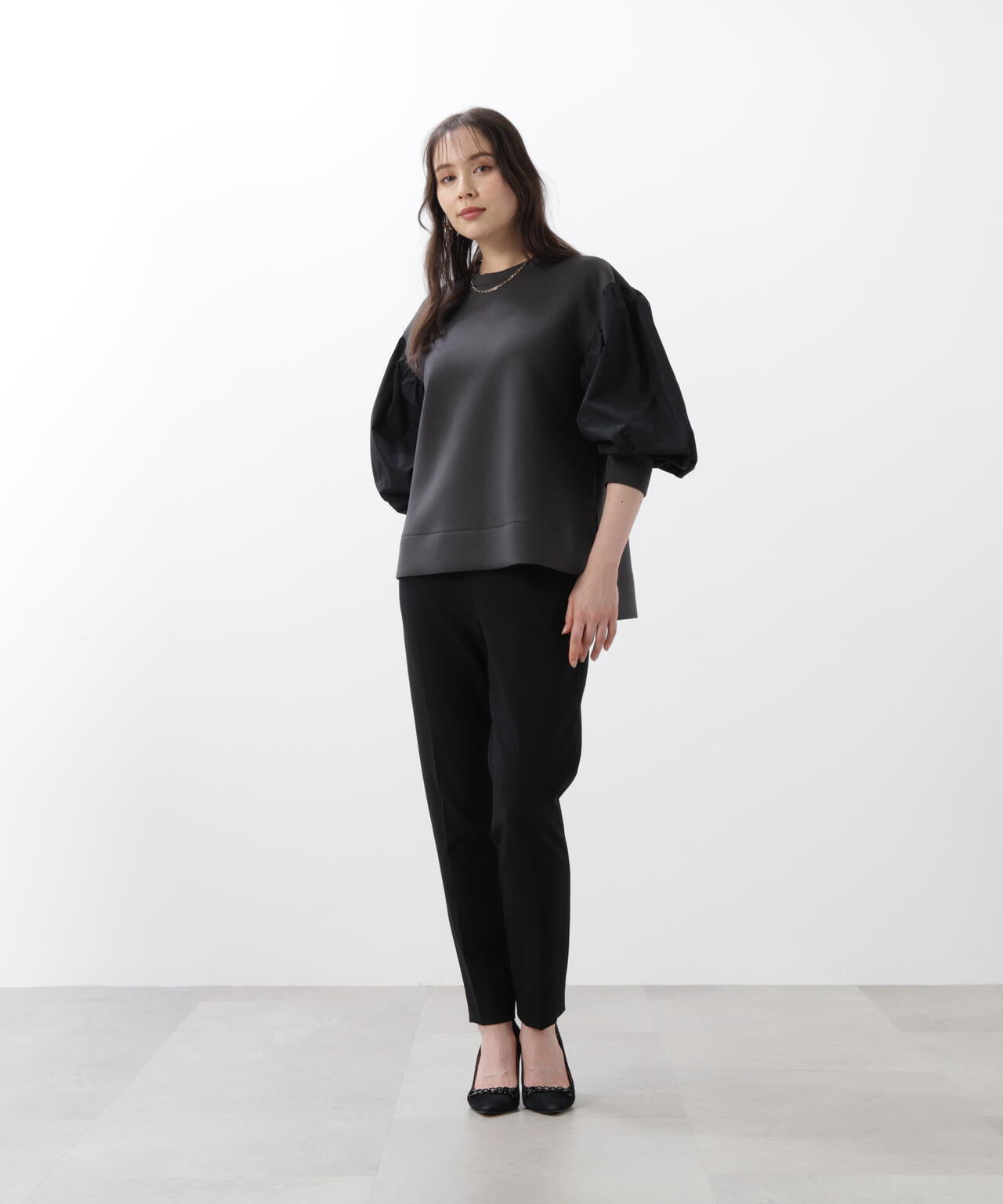 ピンキー＆ダイアン（PINKY&DIANNE）/◆タフタスリーブダンボールトップス タフタスリーブダンボールトップス | PINKY&DIANNE（ピンキー&ダイアン