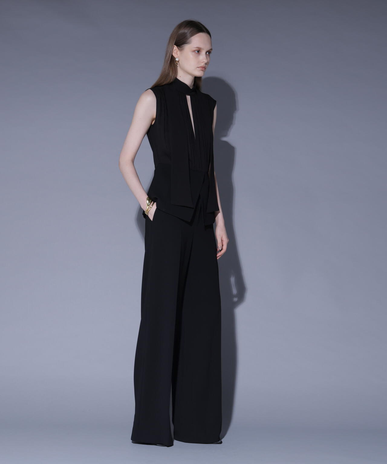 シルクレイヤードペプラムブラウス_ | Alunc（アルン） ｜【公式】通販