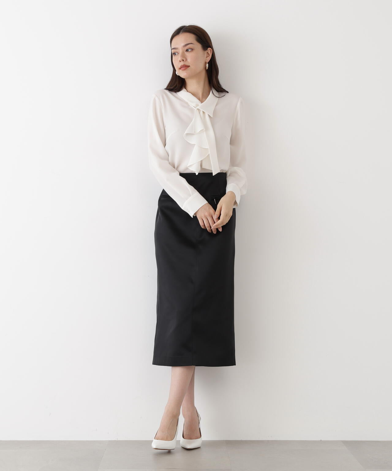 ジップアクセントミディスカート | PINKY&DIANNE（ピンキー&ダイアン