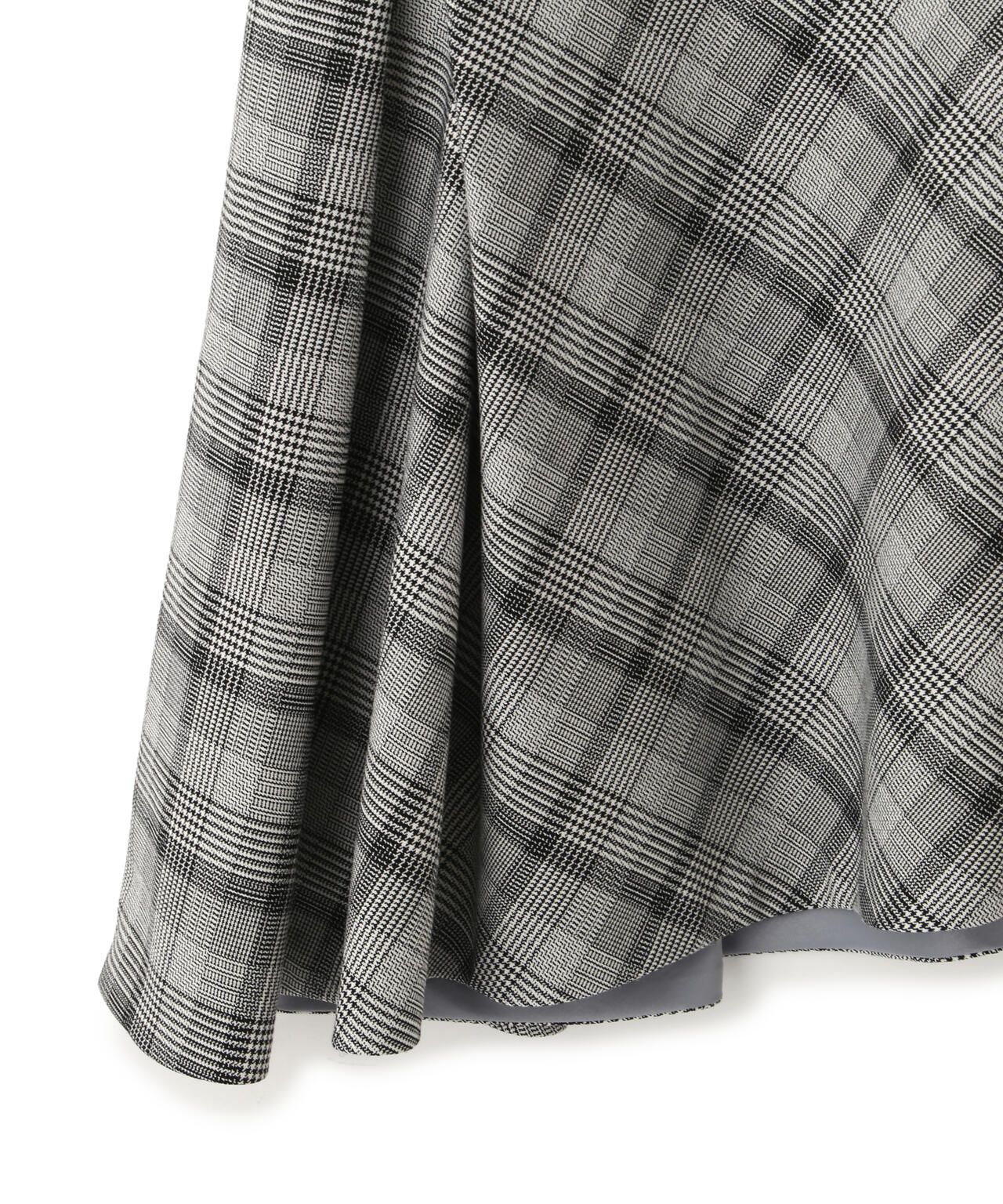 グレンチェックアシンメトリーラッフルスカート | PINKY&DIANNE