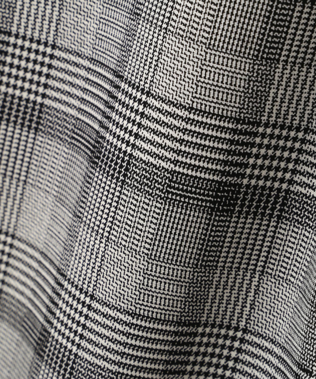 グレンチェックアシンメトリーラッフルスカート | PINKY&DIANNE