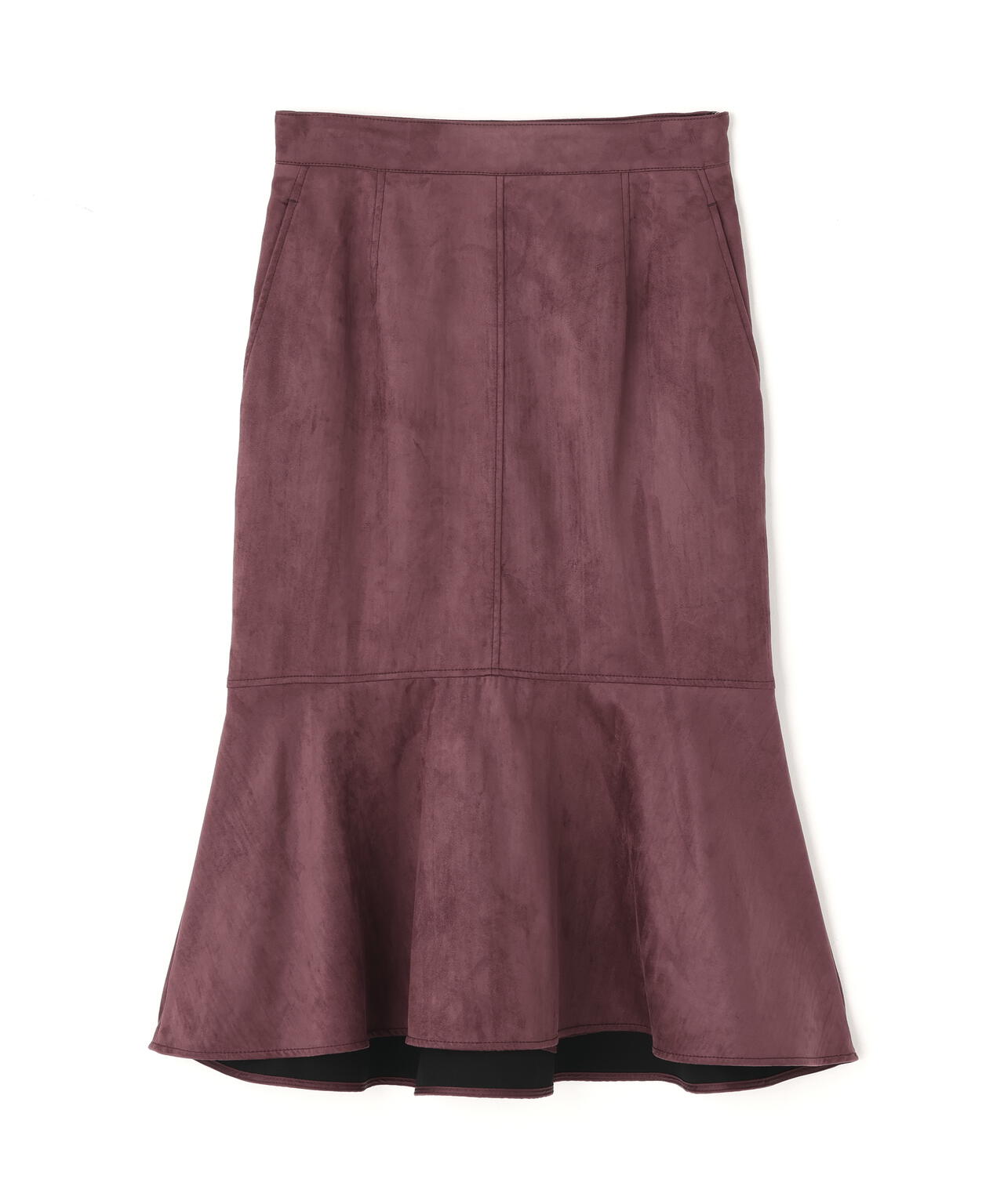 スエードマーメイドスカート