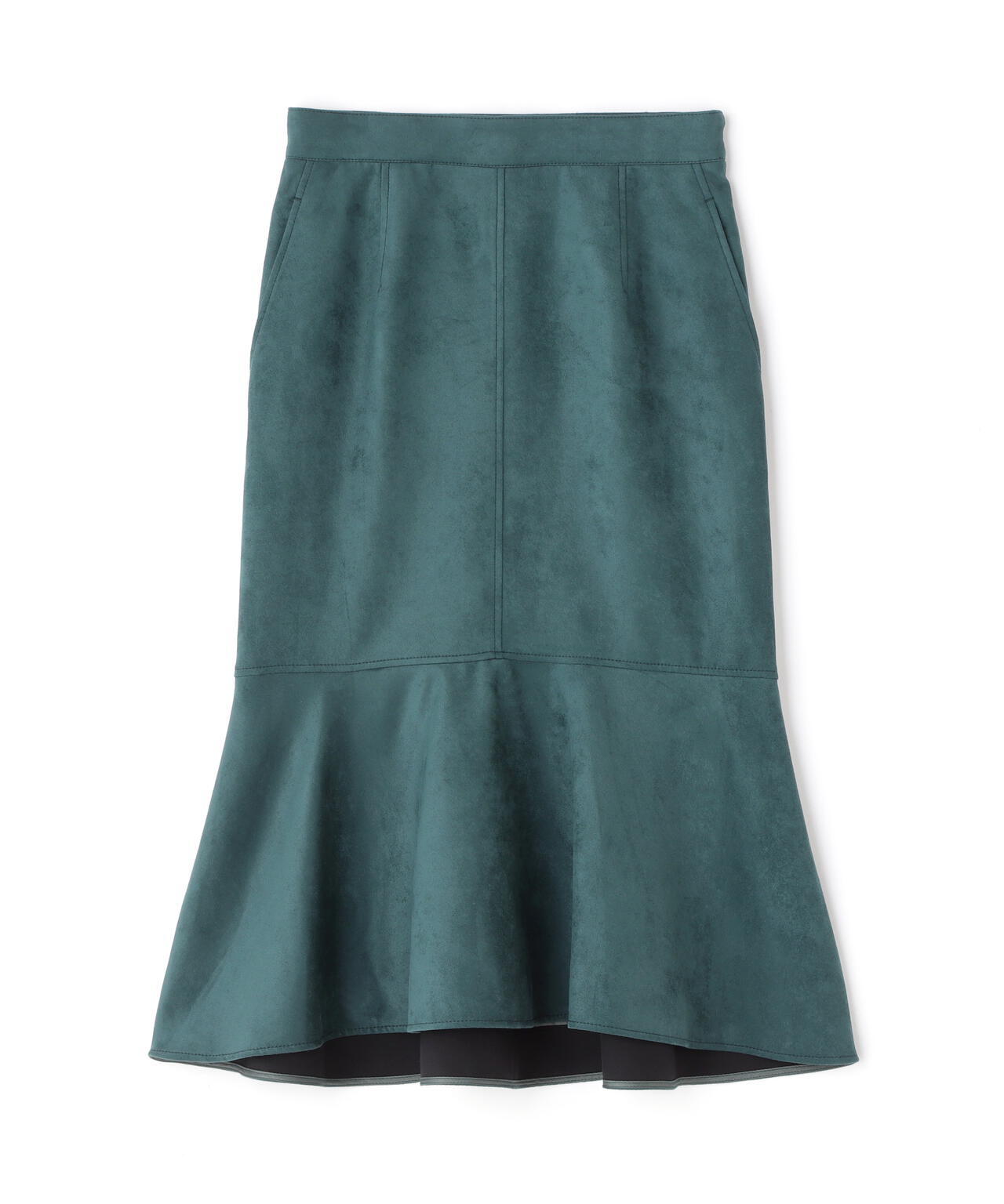 スエードマーメイドスカート