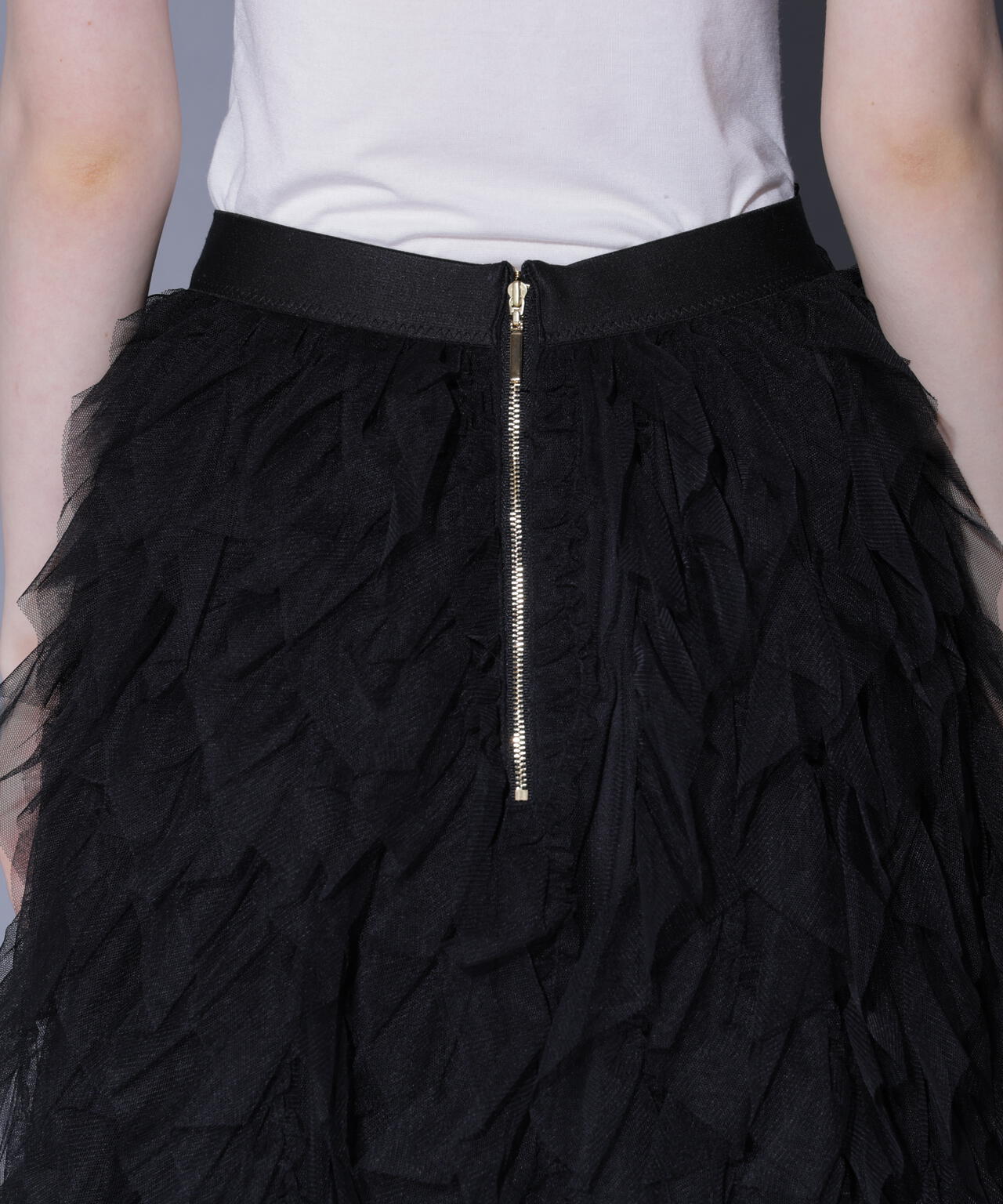 ラッフルティアードスカート_