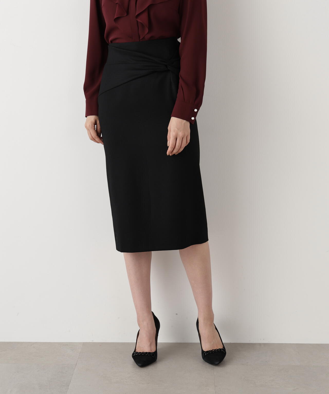 WEB/店舗限定カラー］クロスウエストジャージスカート | PINKY&DIANNE