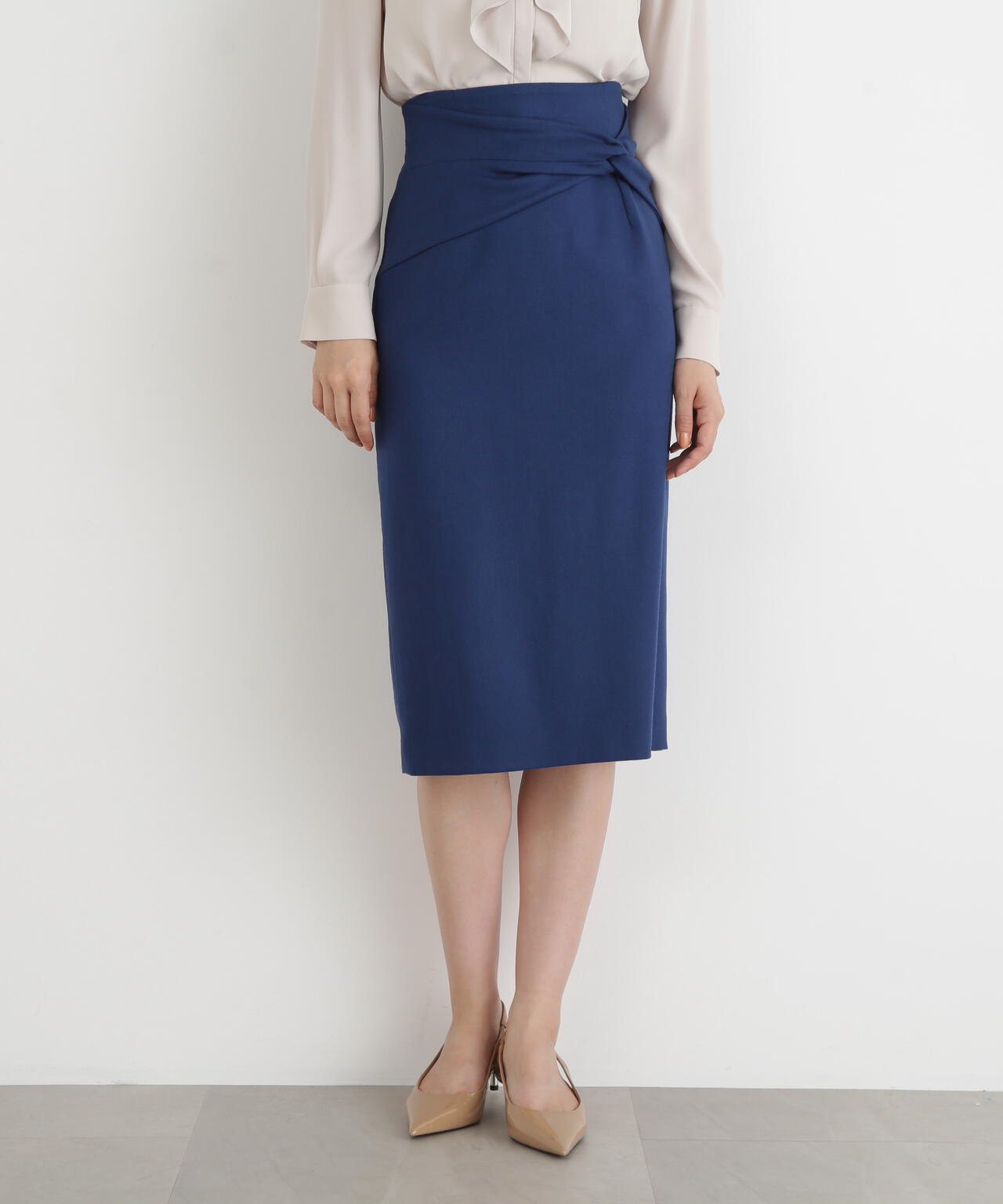 ［WEB/店舗限定カラー］クロスウエストジャージスカート