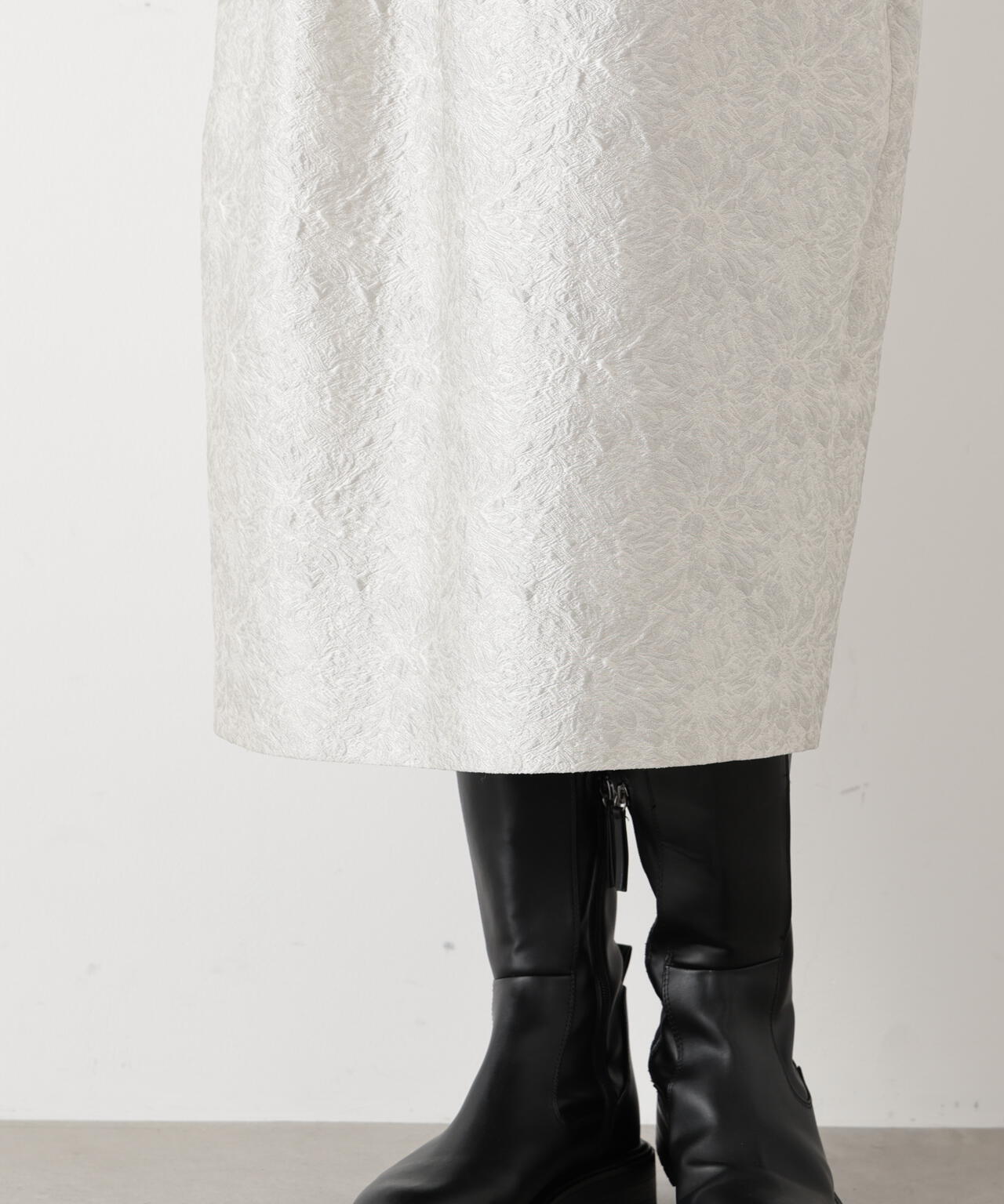 フラワージャカードバルーンスカート