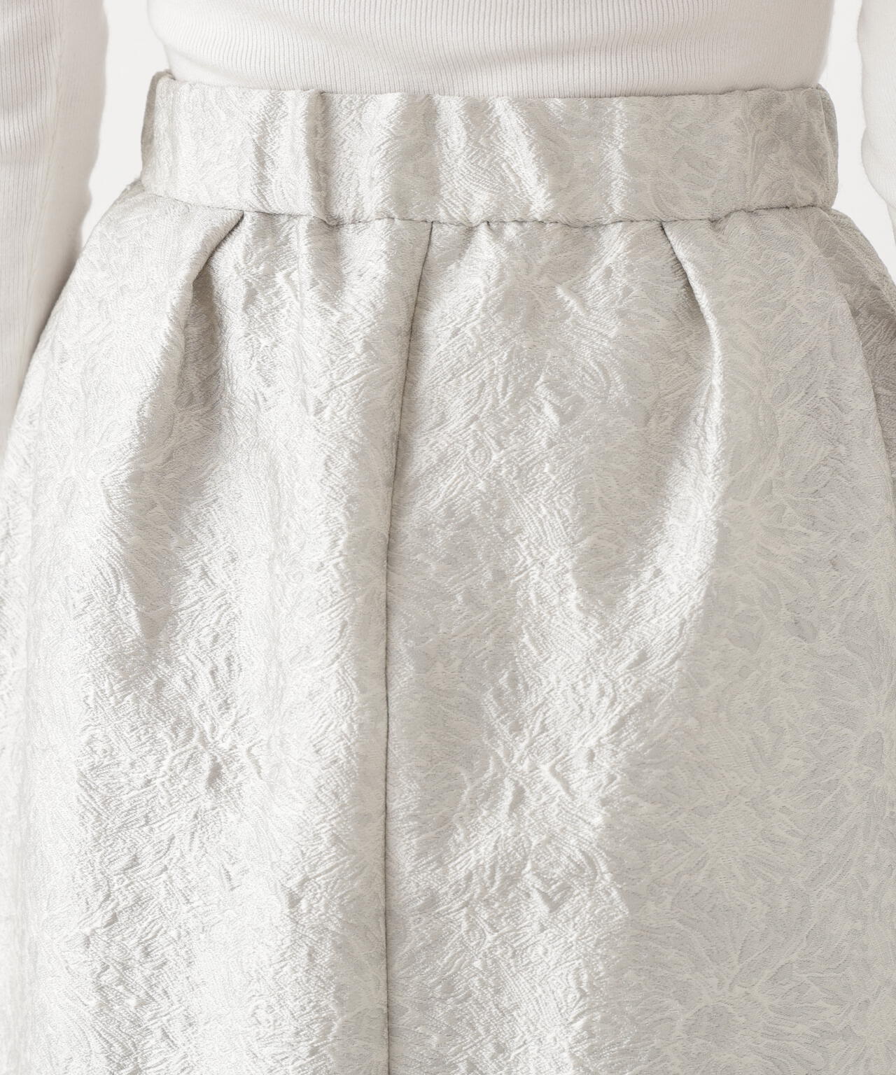 フラワージャカードバルーンスカート