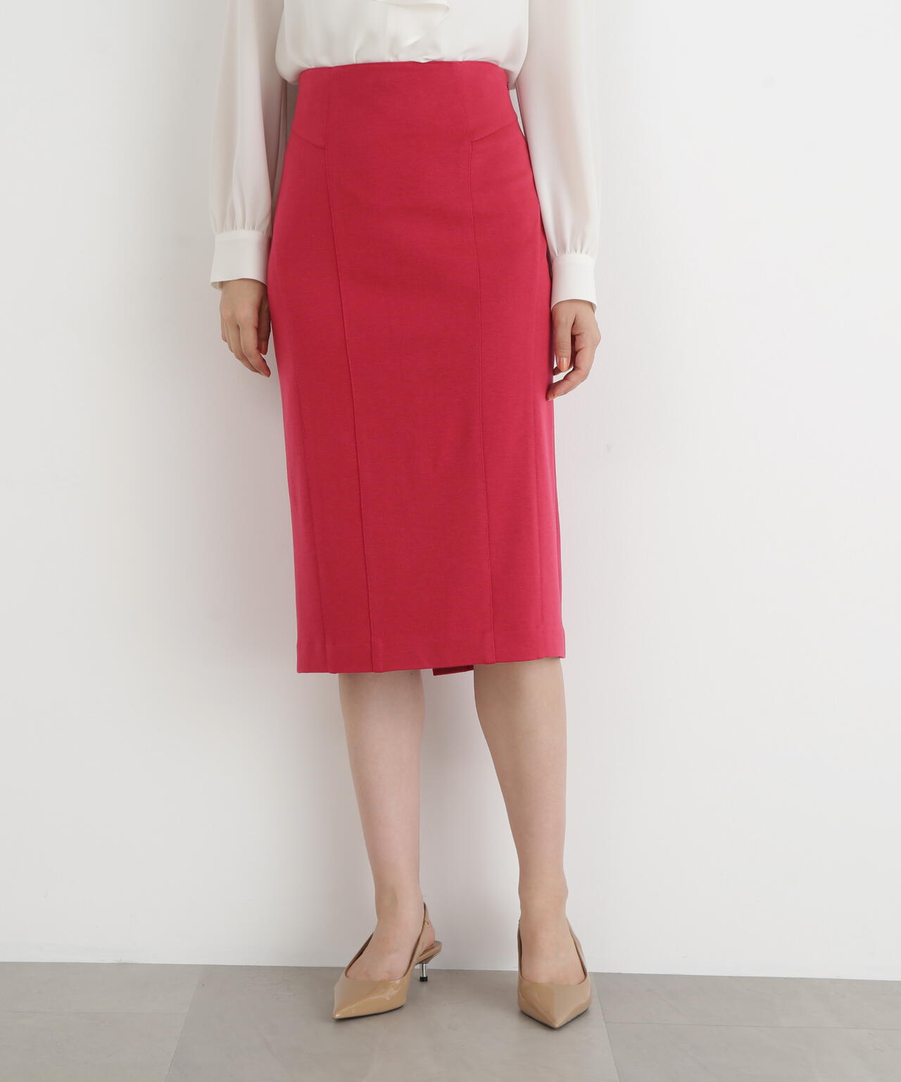 KATIE ケイティ cafe chic ハイウエスト スカート アンゴラ Katie ハイウエストスカート KATIE ケイティ cafe chic ハイウエスト