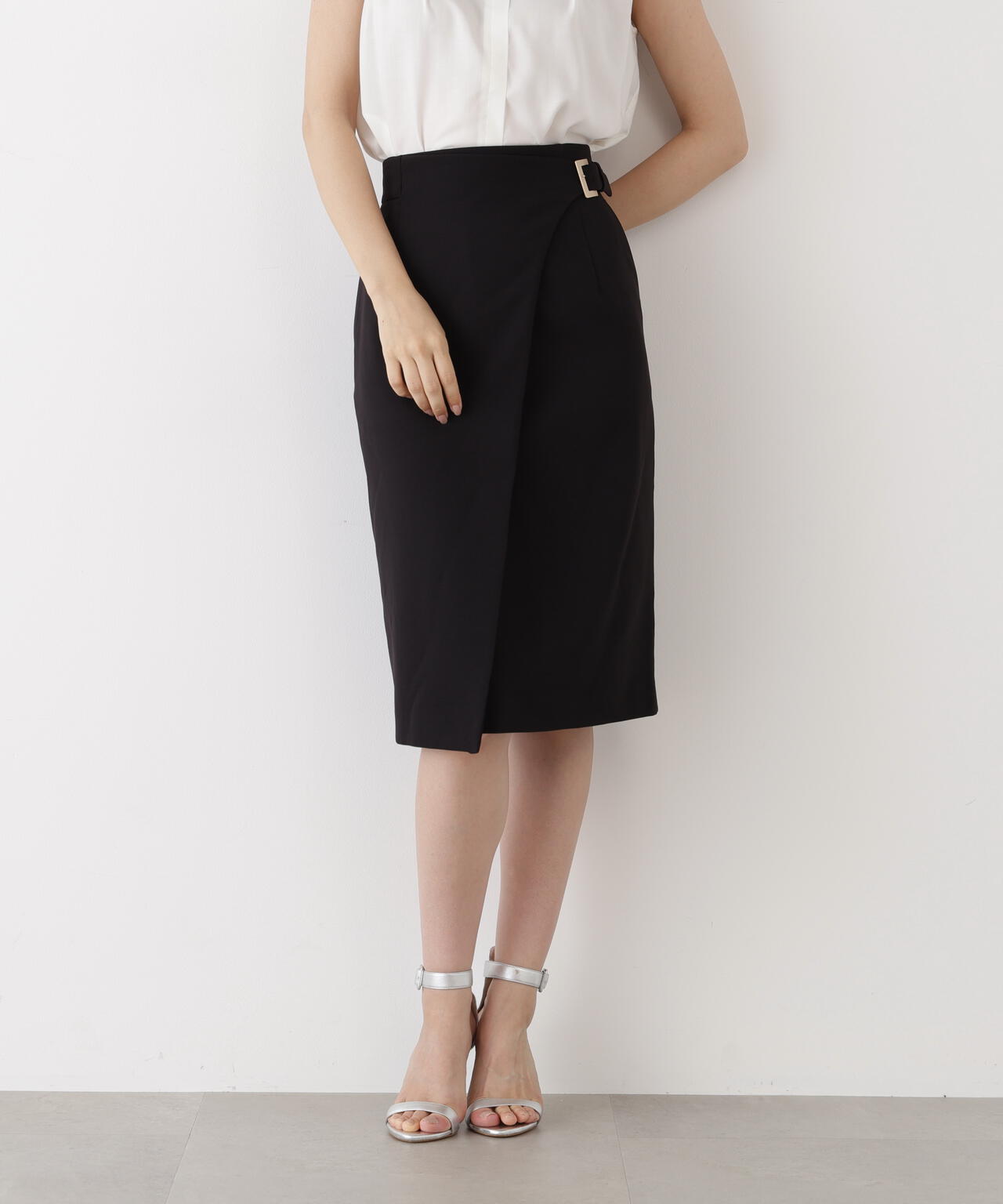 ピンキー&ダイアン　PINKY & DIANNE スカート サイドバックルラップ風スカート | PINKY&DIANNE（ピンキー&ダイアン