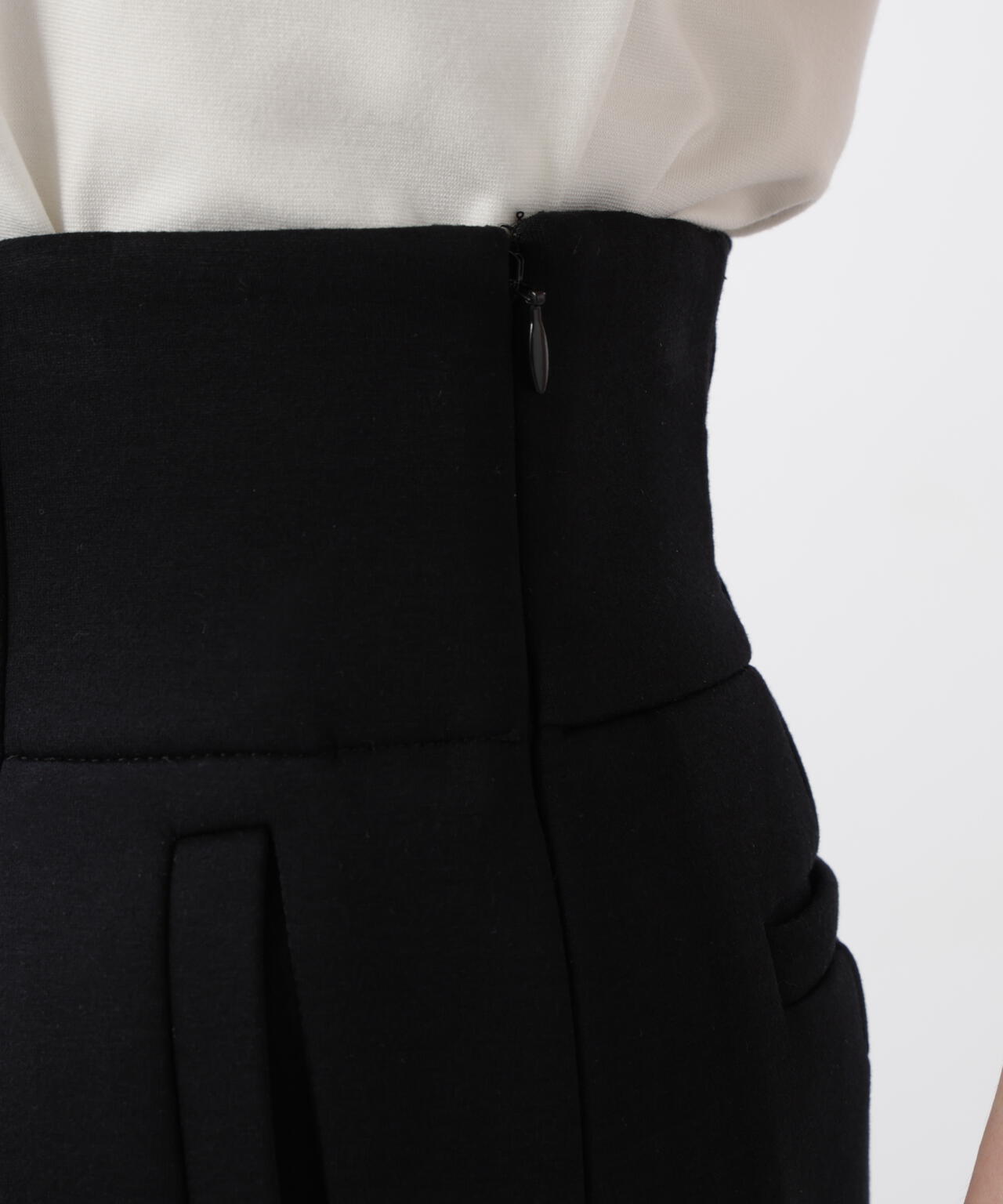 ハイウエストダンボールミディスカート