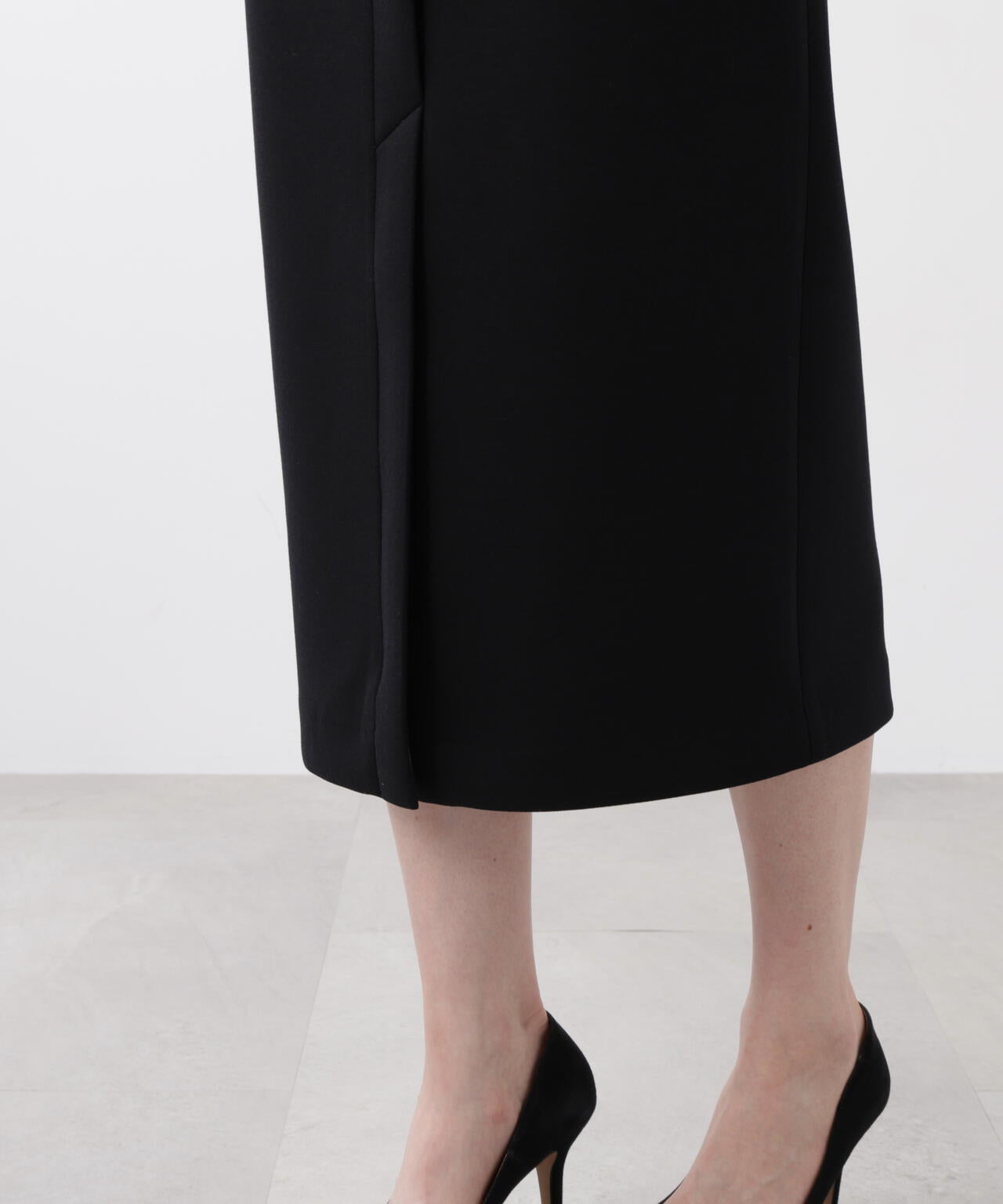 ハイウエストダンボールミディスカート