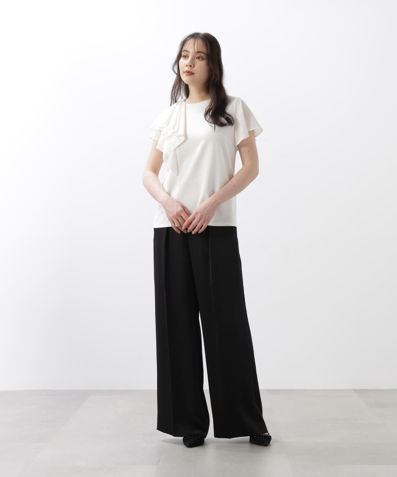 サテンワイドパンツ | PINKY&DIANNE（ピンキー&ダイアン） ｜【公式