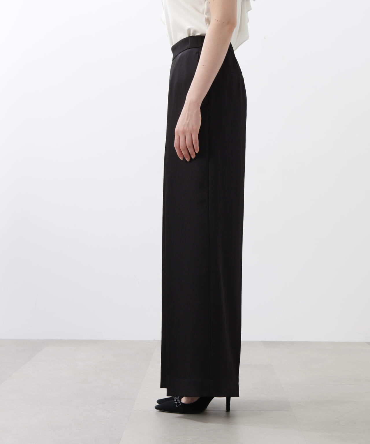 サテンワイドパンツ | PINKY&DIANNE（ピンキー&ダイアン） ｜【公式