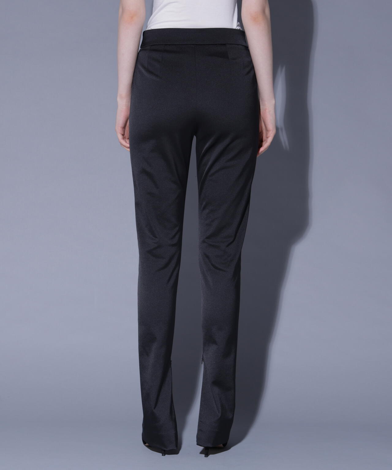 サイドコンシールシガレットパンツ_