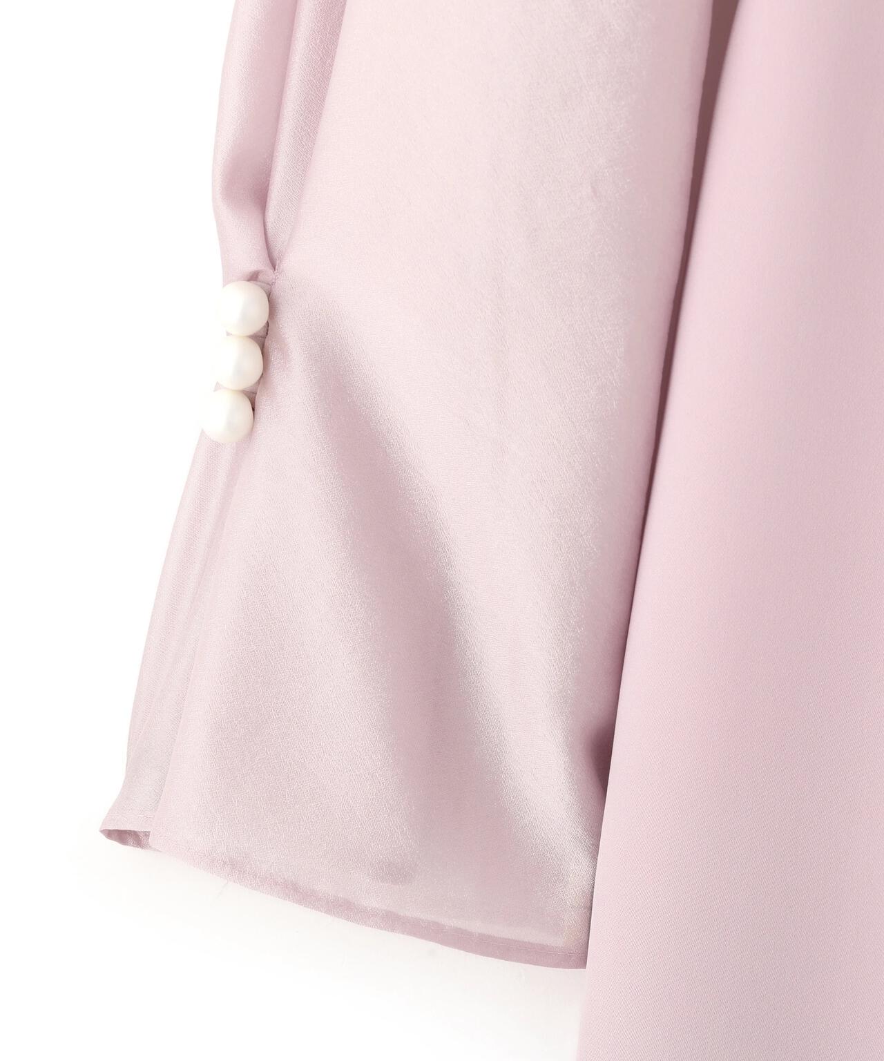 パールスリーブドッキングワンピース