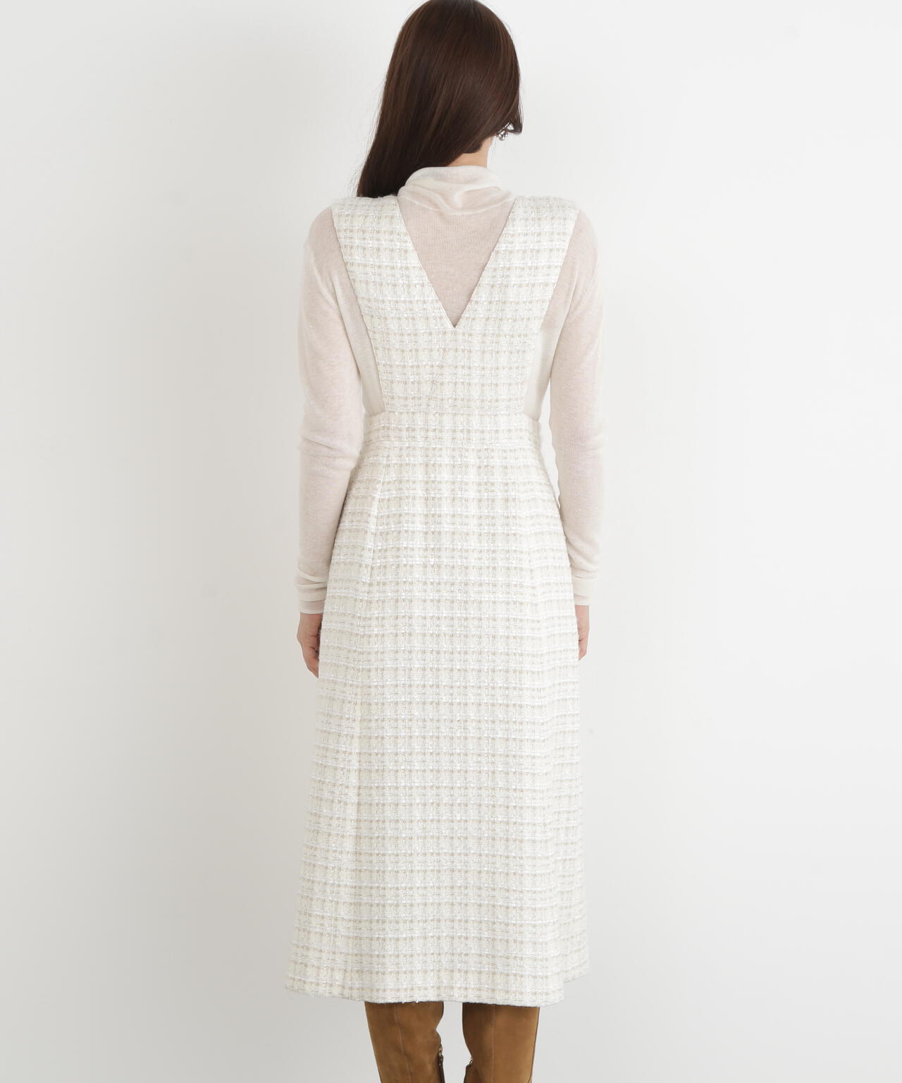 ループツイードジャンバースカート | PINKY&DIANNE（ピンキー&ダイアン