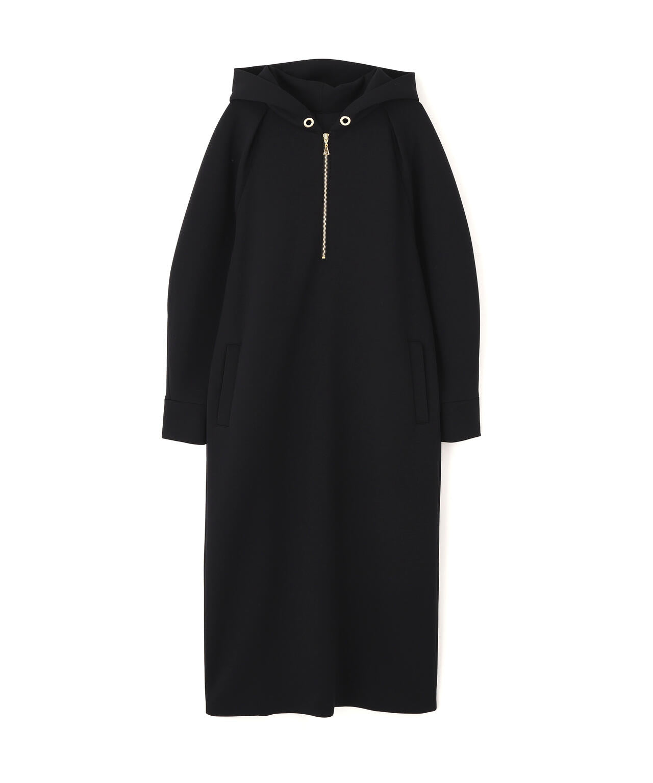 タックスリーブフーディワンピース