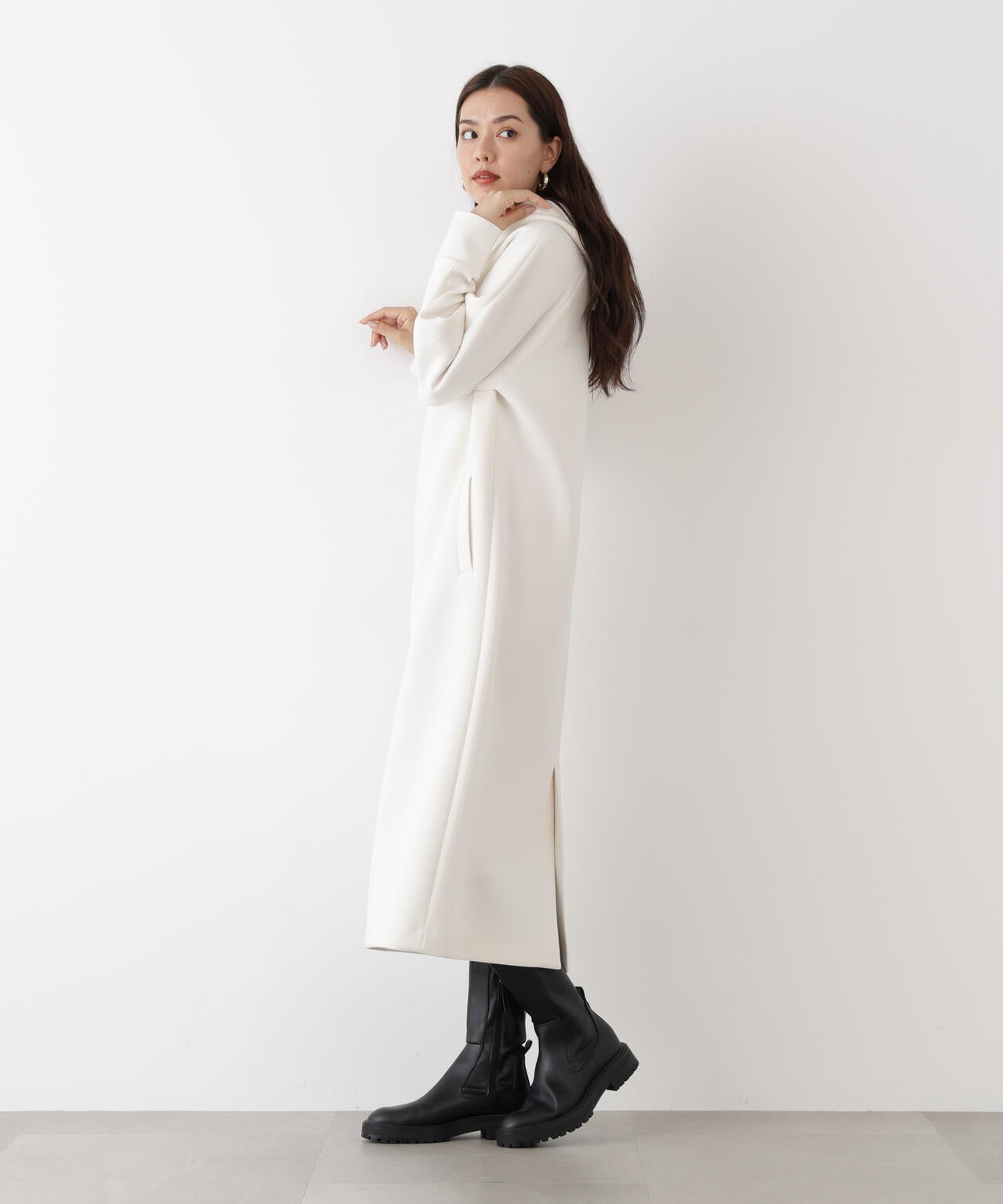 タックスリーブフーディワンピース | PINKY&DIANNE（ピンキー&ダイアン