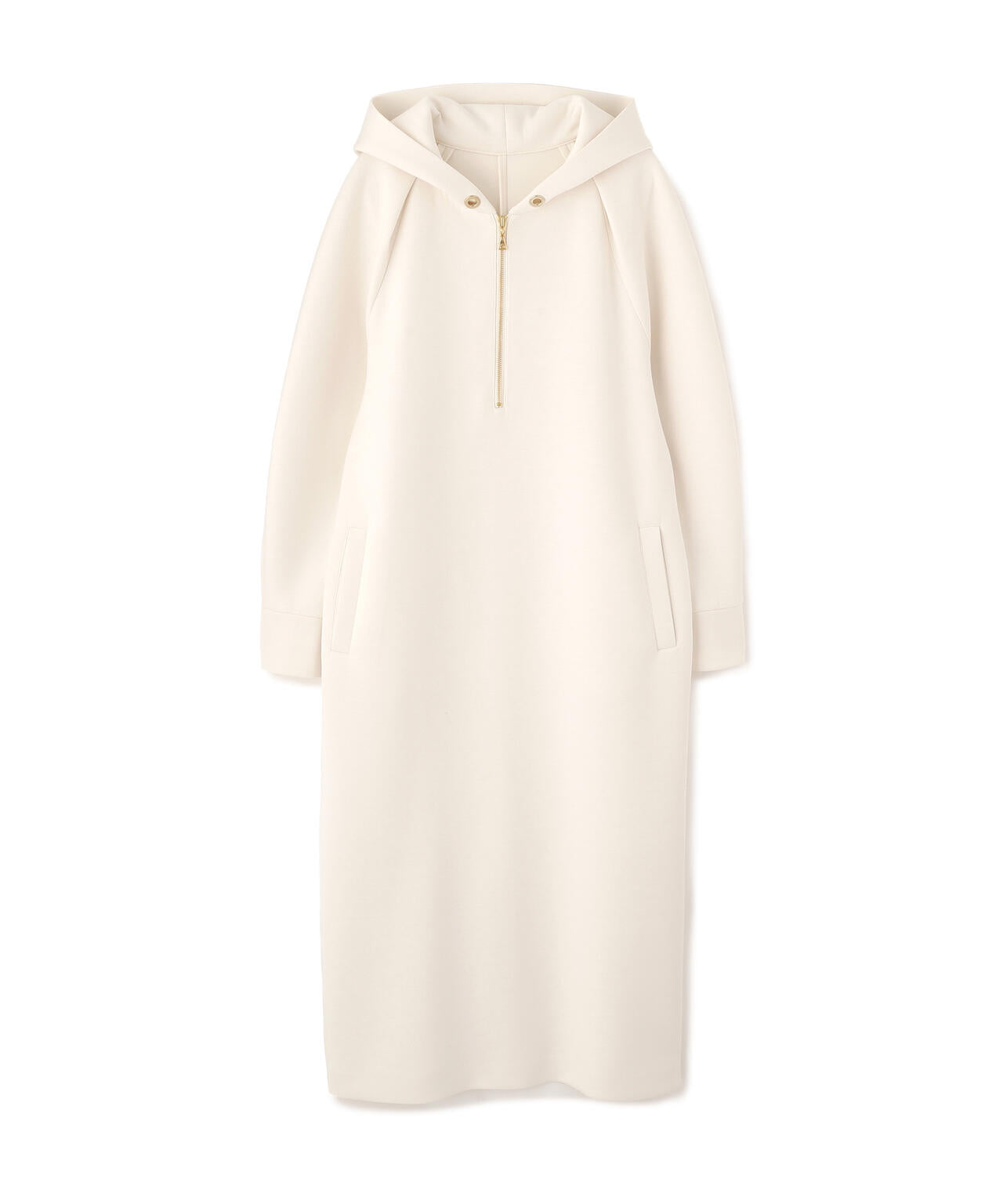 タックスリーブフーディワンピース