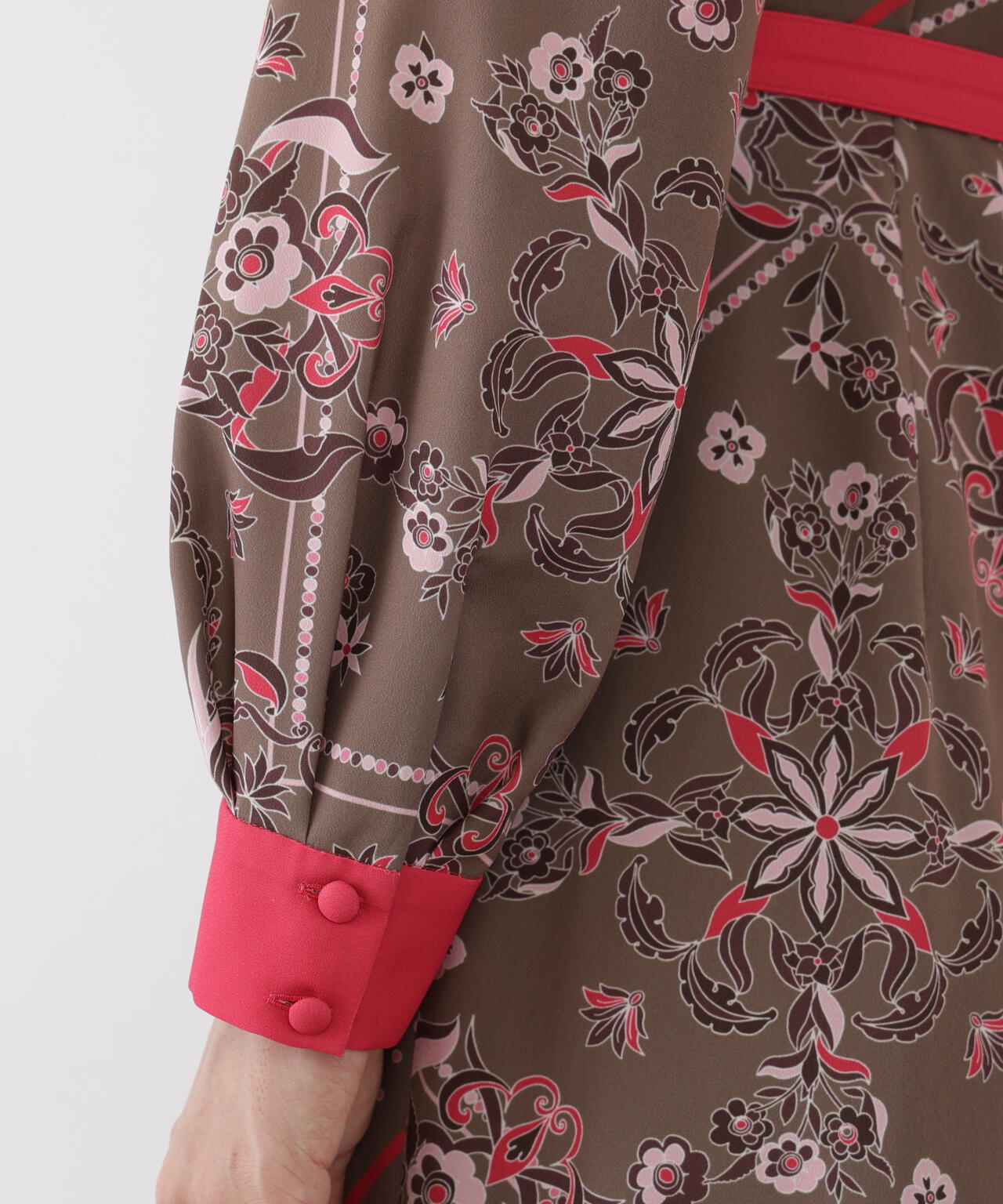 フローラルスカーフプリントワンピース | PINKY&DIANNE（ピンキー