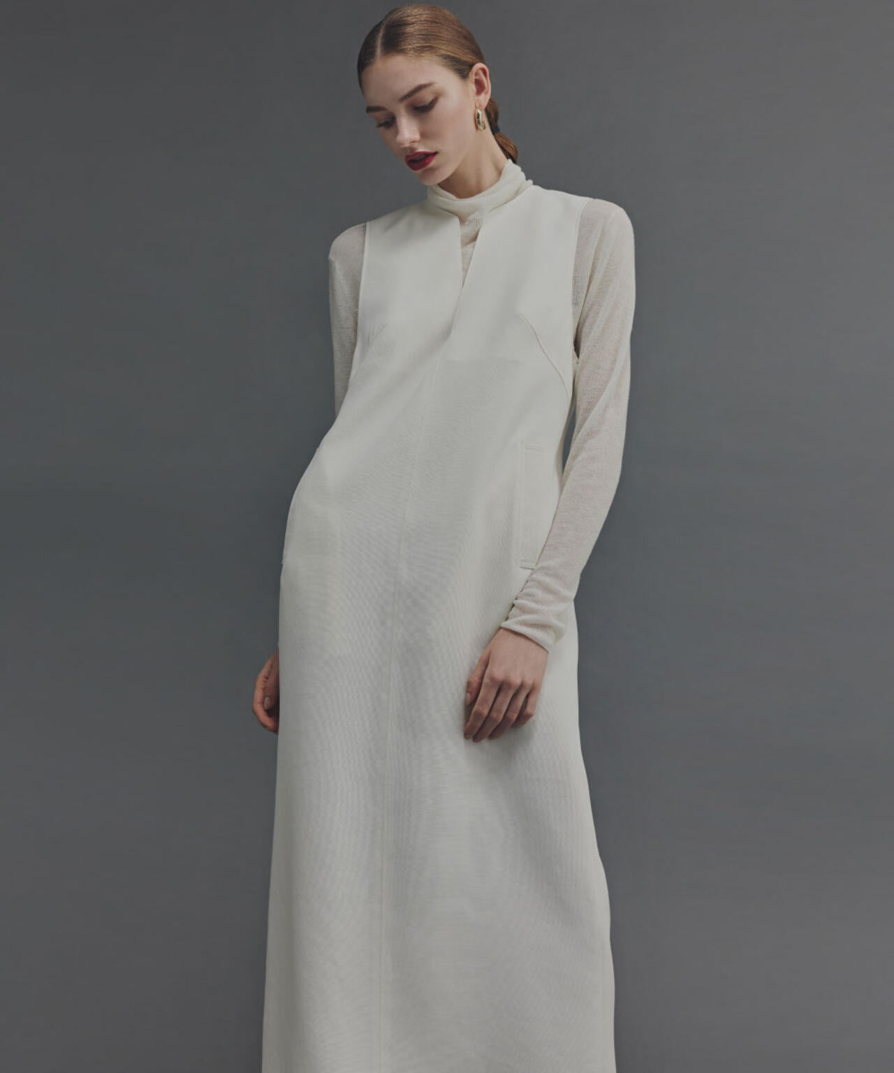 ピンキー&ダイアン　ジャンバースカート キーネックジャンパースカート | PINKY&DIANNE（ピンキー