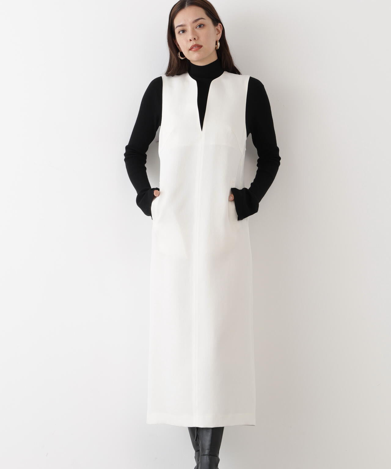 キーネックジャンパースカート | PINKY&DIANNE（ピンキー&ダイアン