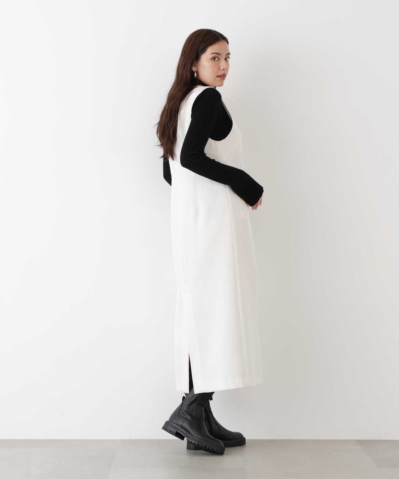 キーネックジャンパースカート | PINKY&DIANNE（ピンキー&ダイアン