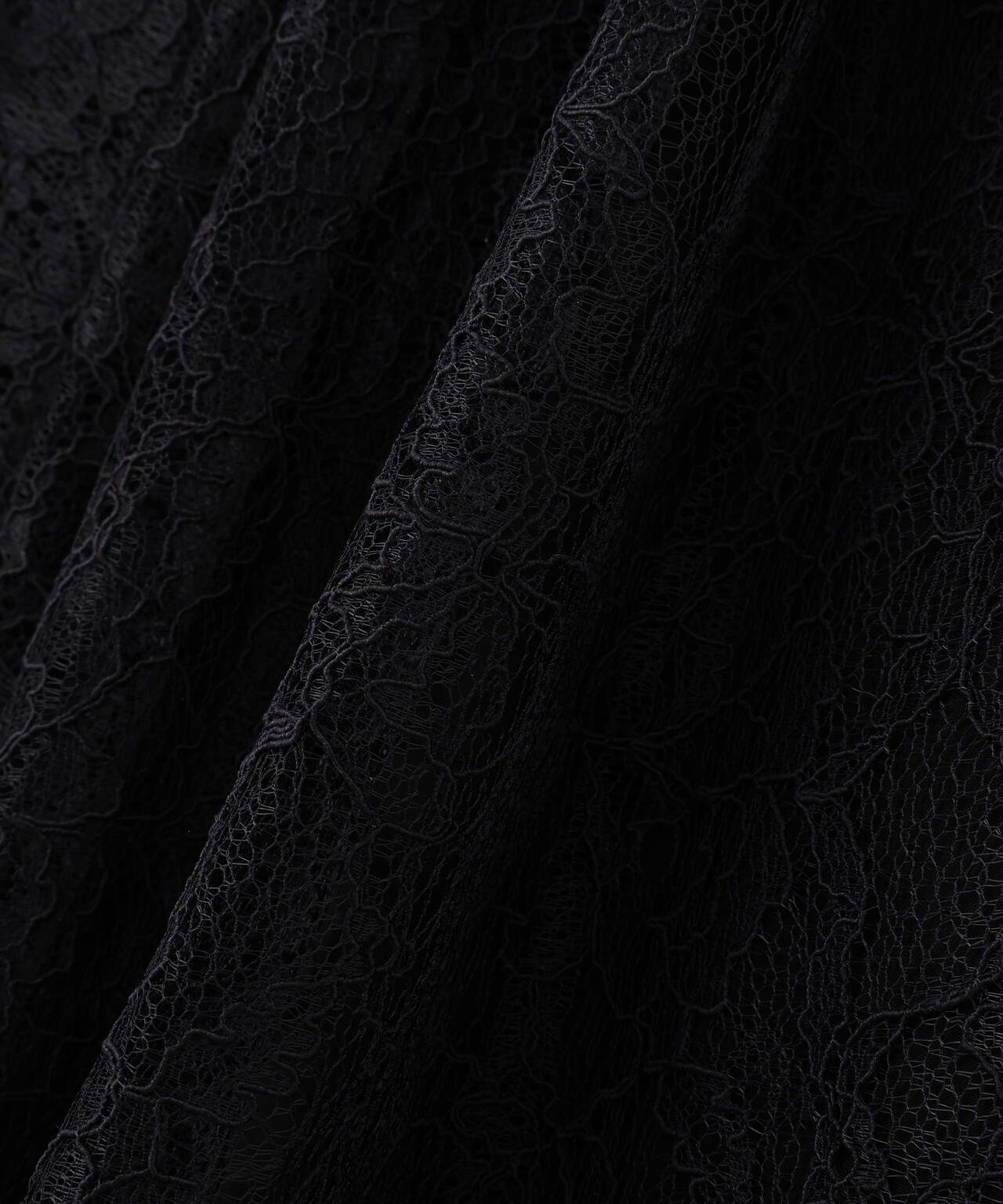 ペプラムベルトレースドレス_