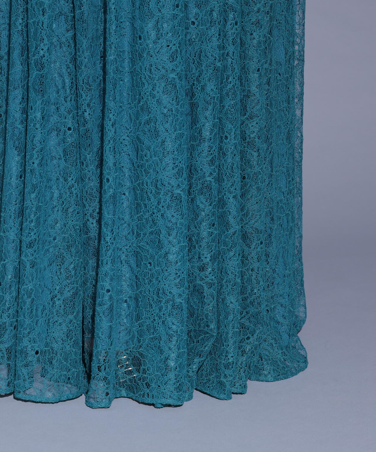 ペプラムベルトレースドレス_