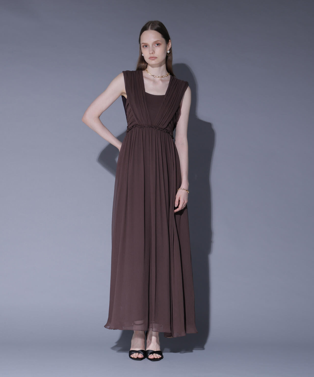 シルク楊柳マキシドレス_ | Alunc（アルン） ｜【公式】通販mix.tokyo