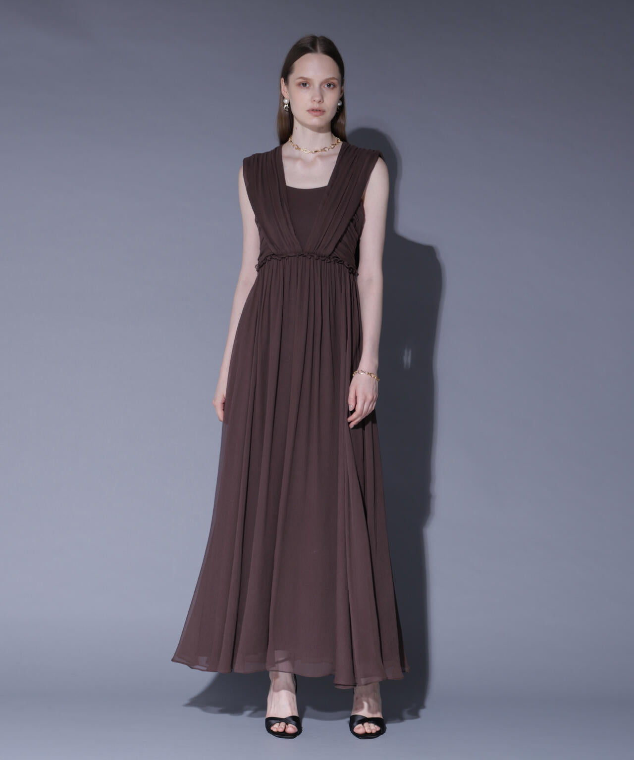 シルク楊柳マキシドレス_ | Alunc（アルン） ｜【公式】通販mix.tokyo