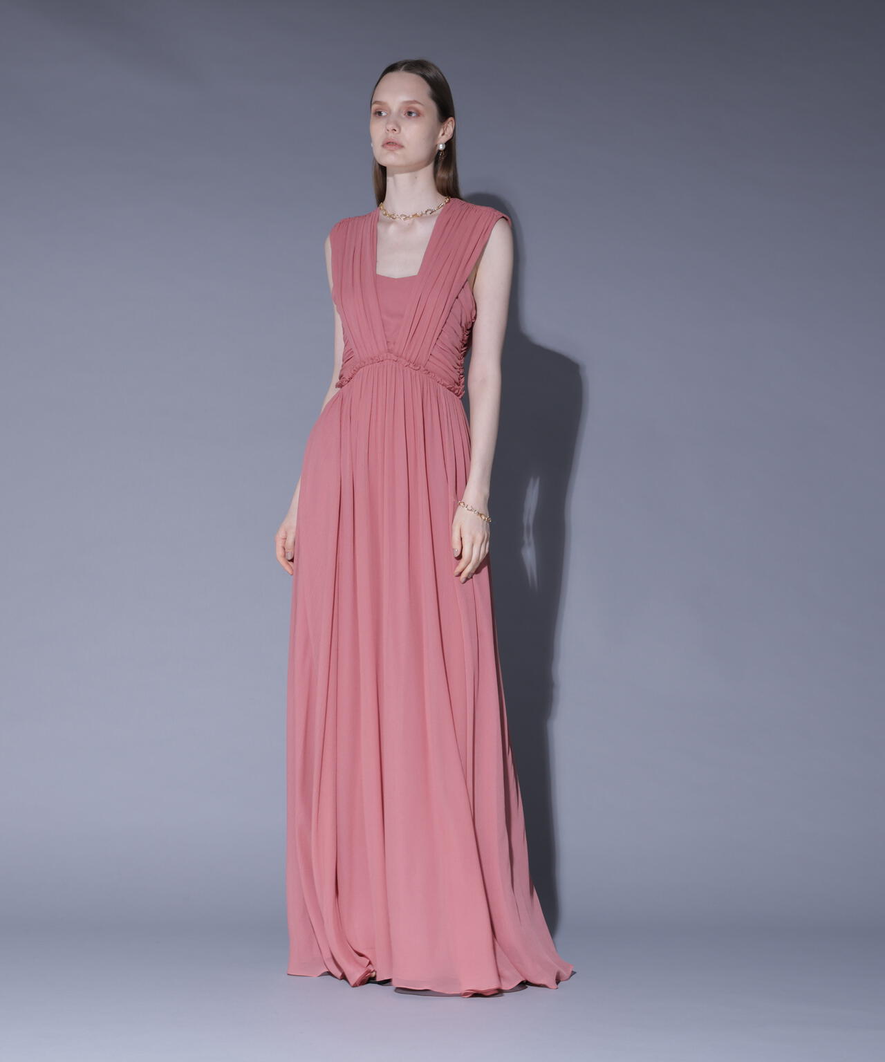 シルク楊柳マキシドレス_ | Alunc（アルン） ｜【公式】通販mix.tokyo