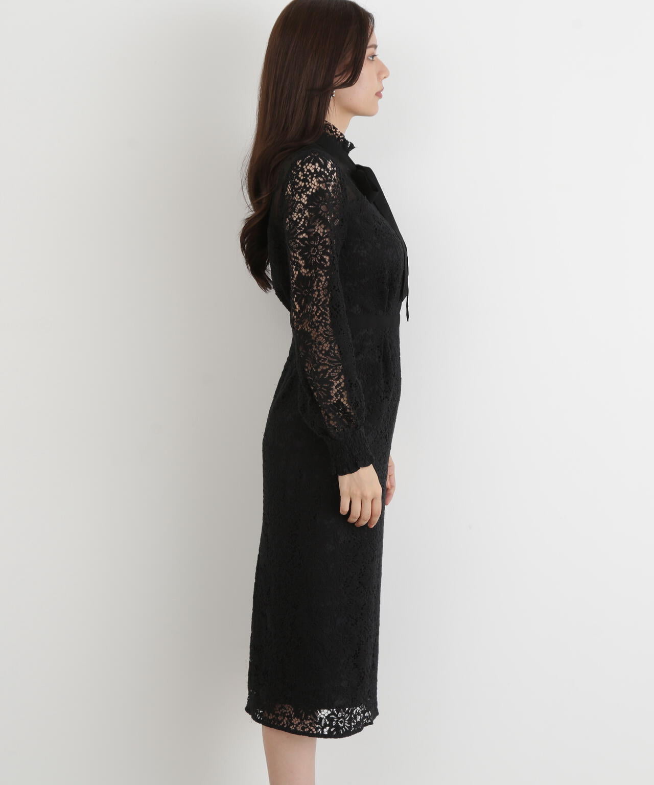 ［URBAN PRECIOUS］フローラルレースワンピース