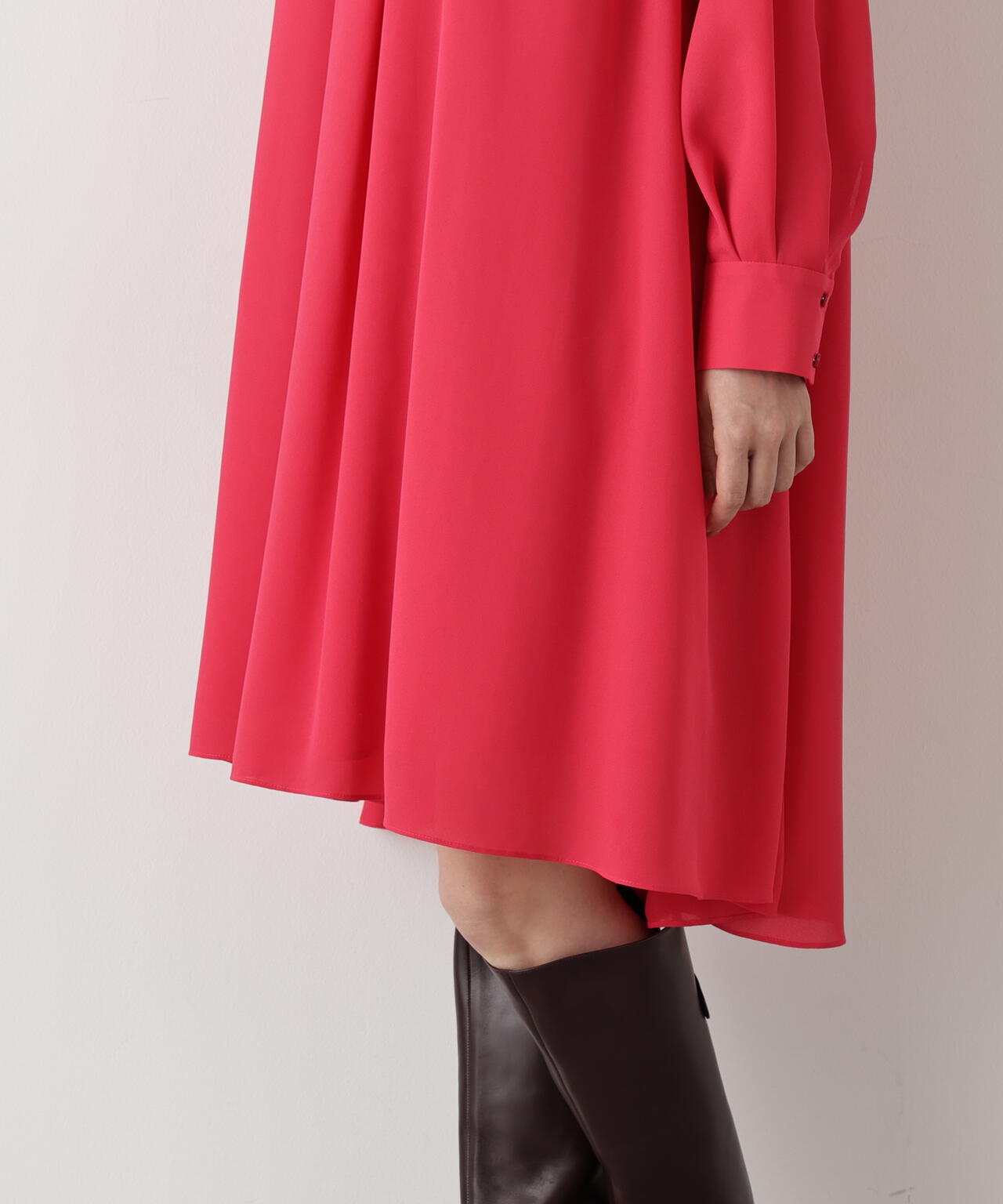 タックフレアジョーゼットワンピース | PINKY&DIANNE（ピンキー