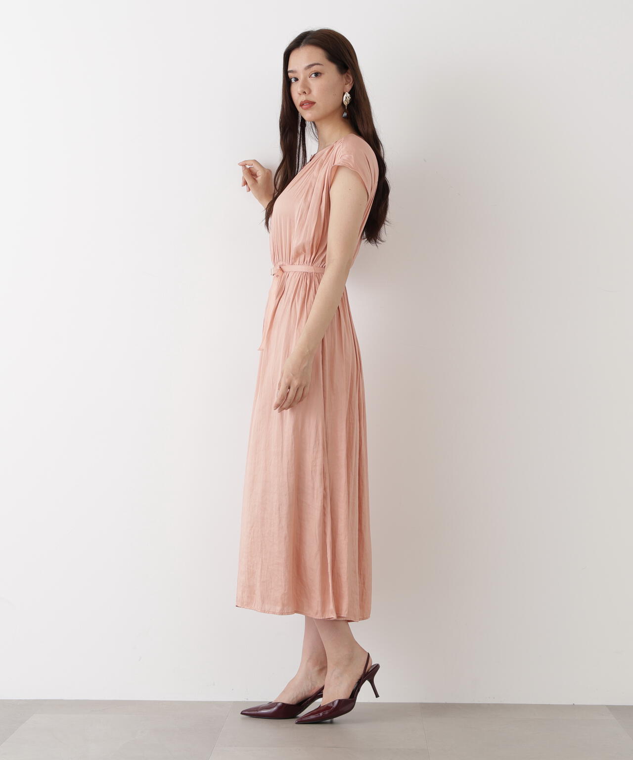 ベルト付きギャザーワンピース | PINKY&DIANNE（ピンキー&ダイアン