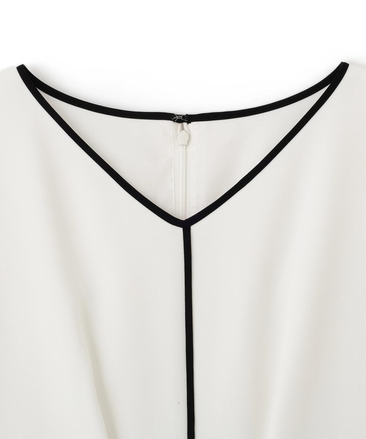 バイカラーコンビワンピース