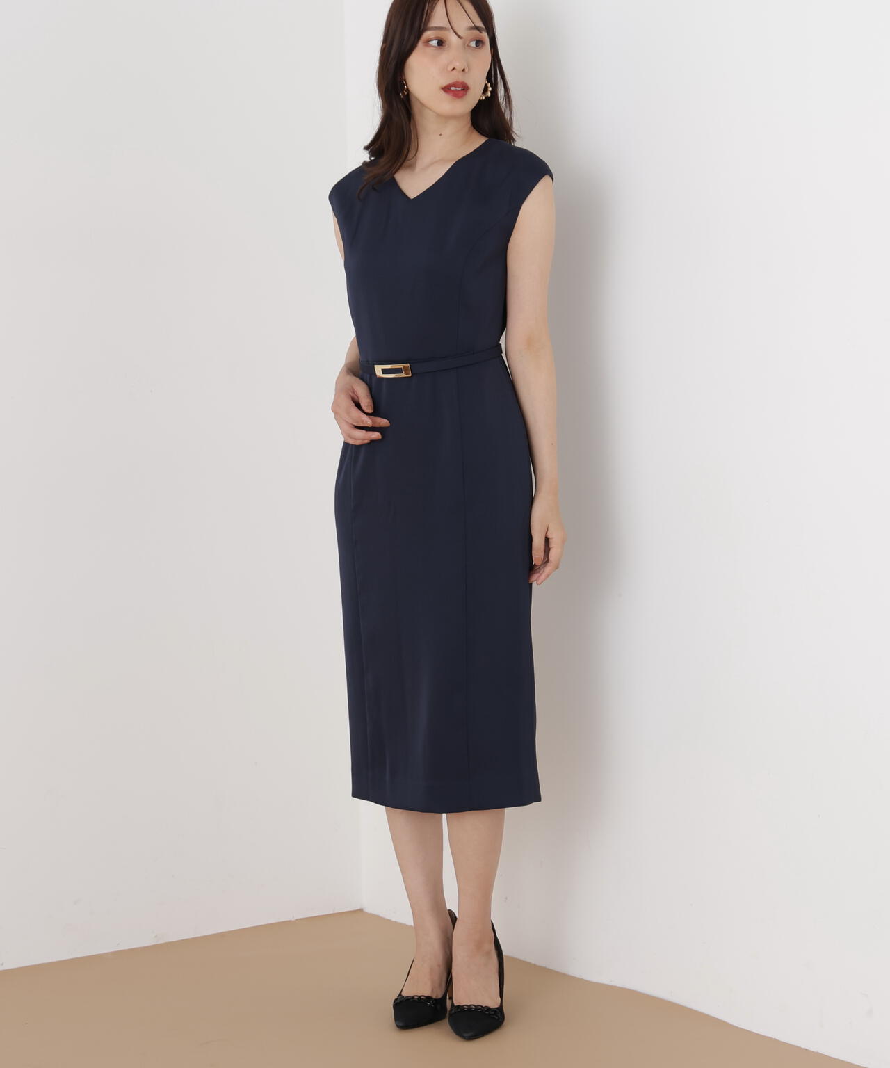 [WEB/店舗限定カラー]ハイツイストワンピース