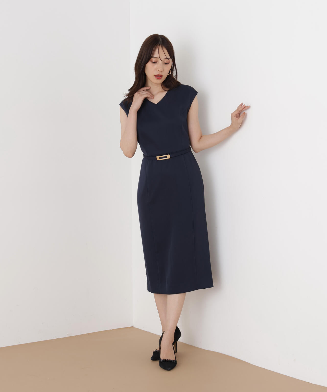 [WEB/店舗限定カラー]ハイツイストワンピース