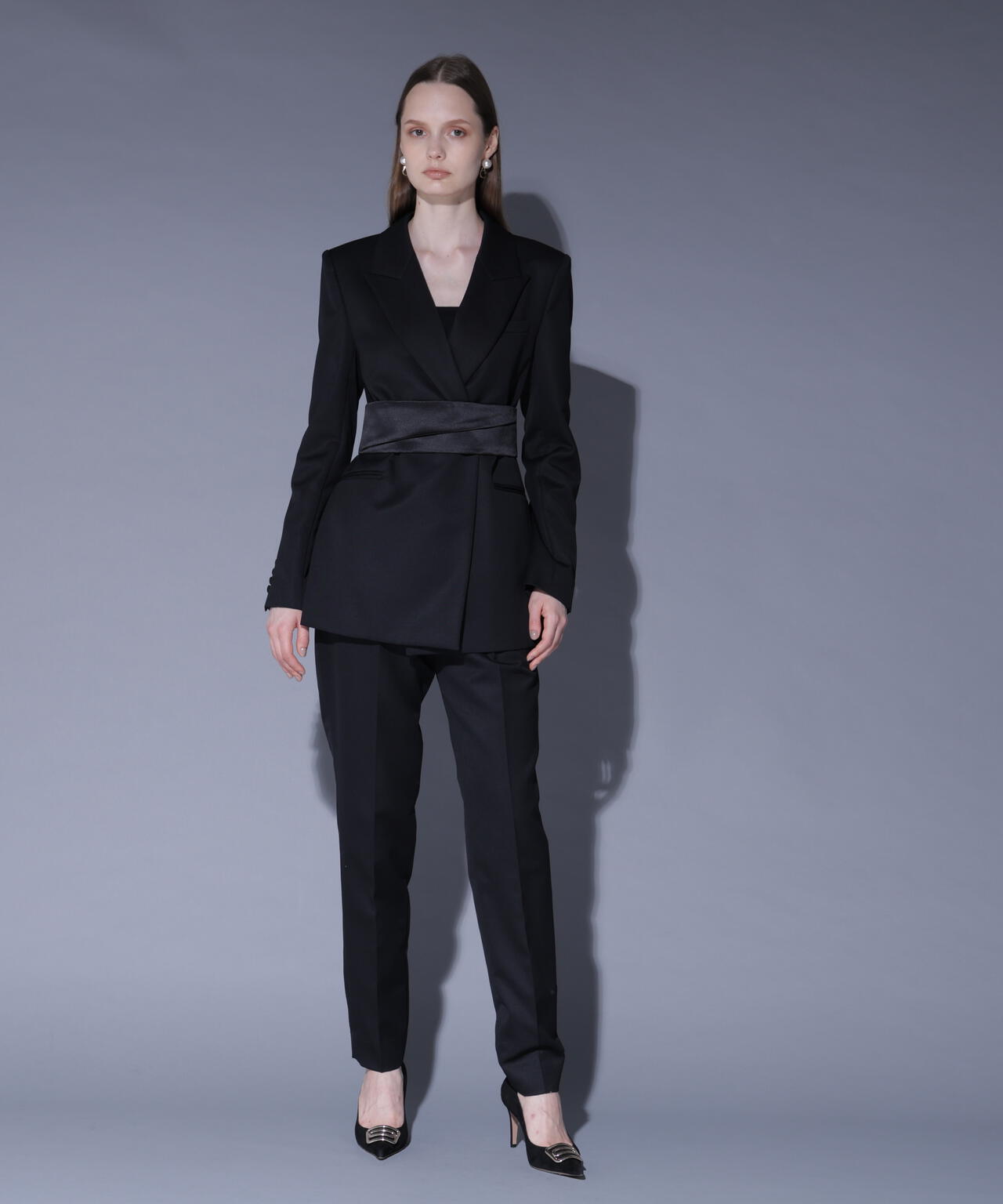 ウエストベルトジャケット_