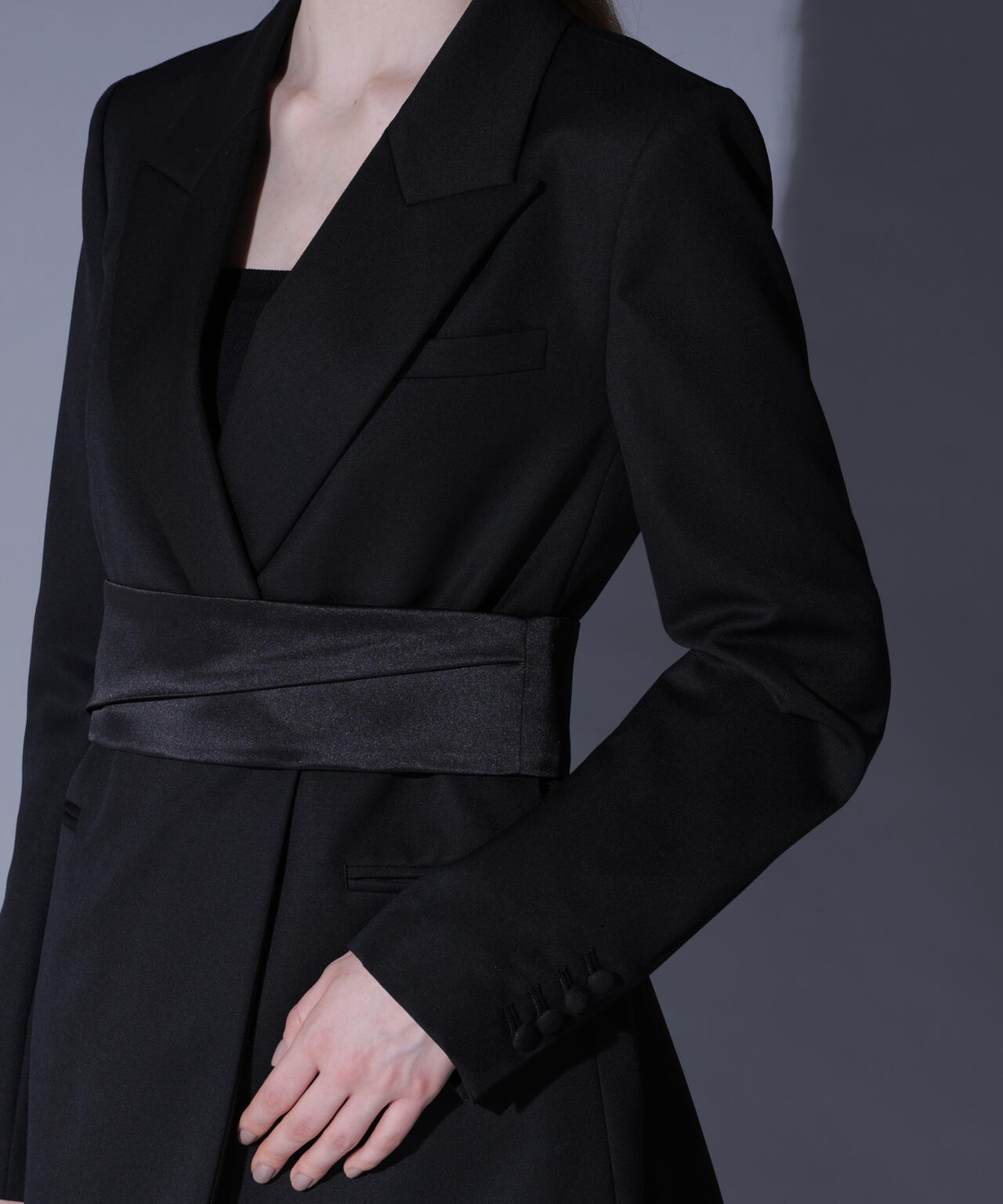 ウエストベルトジャケット_