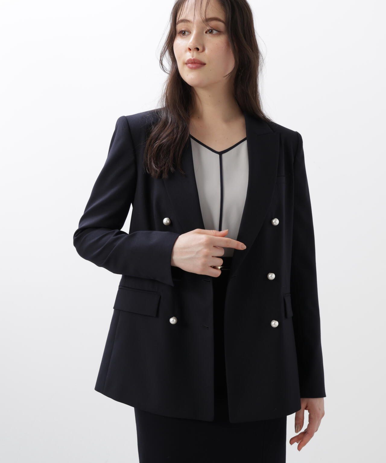 ダブルブレストジャケット