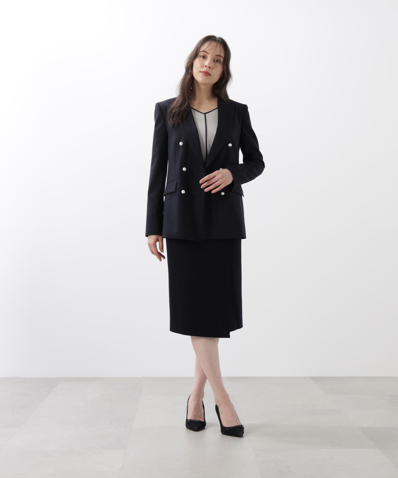 ダブルブレストジャケット