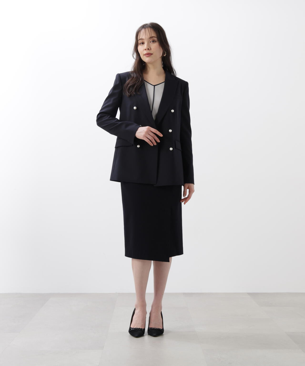 ダブルブレストジャケット