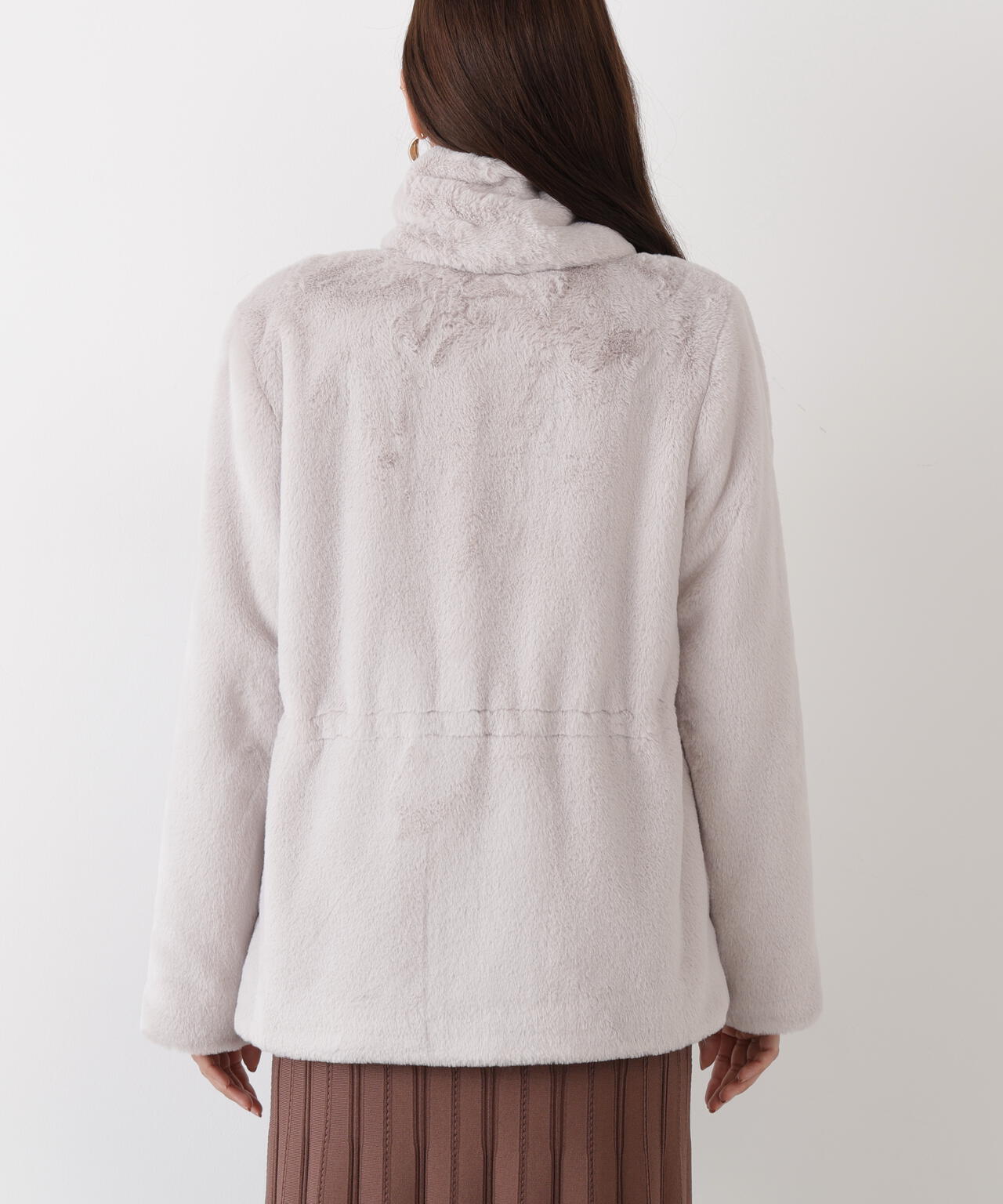 ティペット付きフォーファーショートコート | PINKY&DIANNE（ピンキー